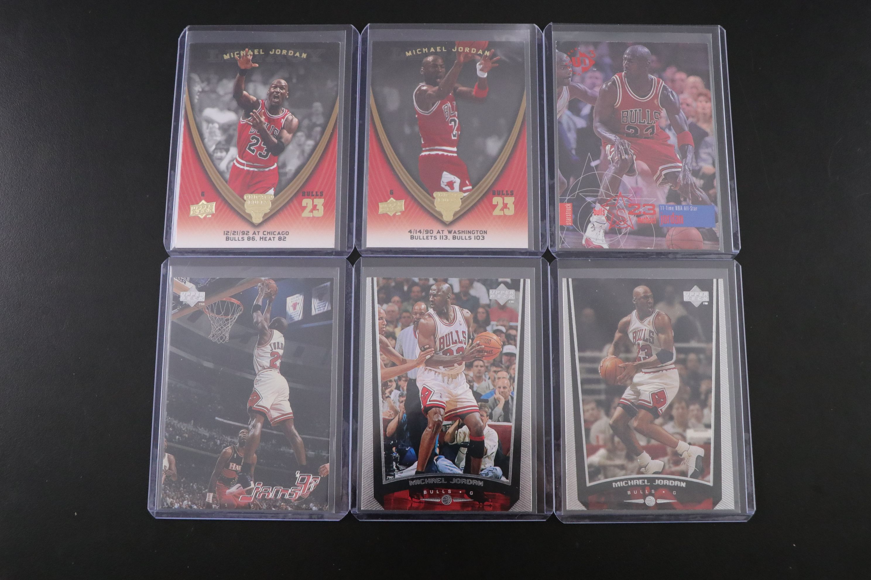 Michael Jordan NBA and MLB Trading Card Collection, 1989–2007