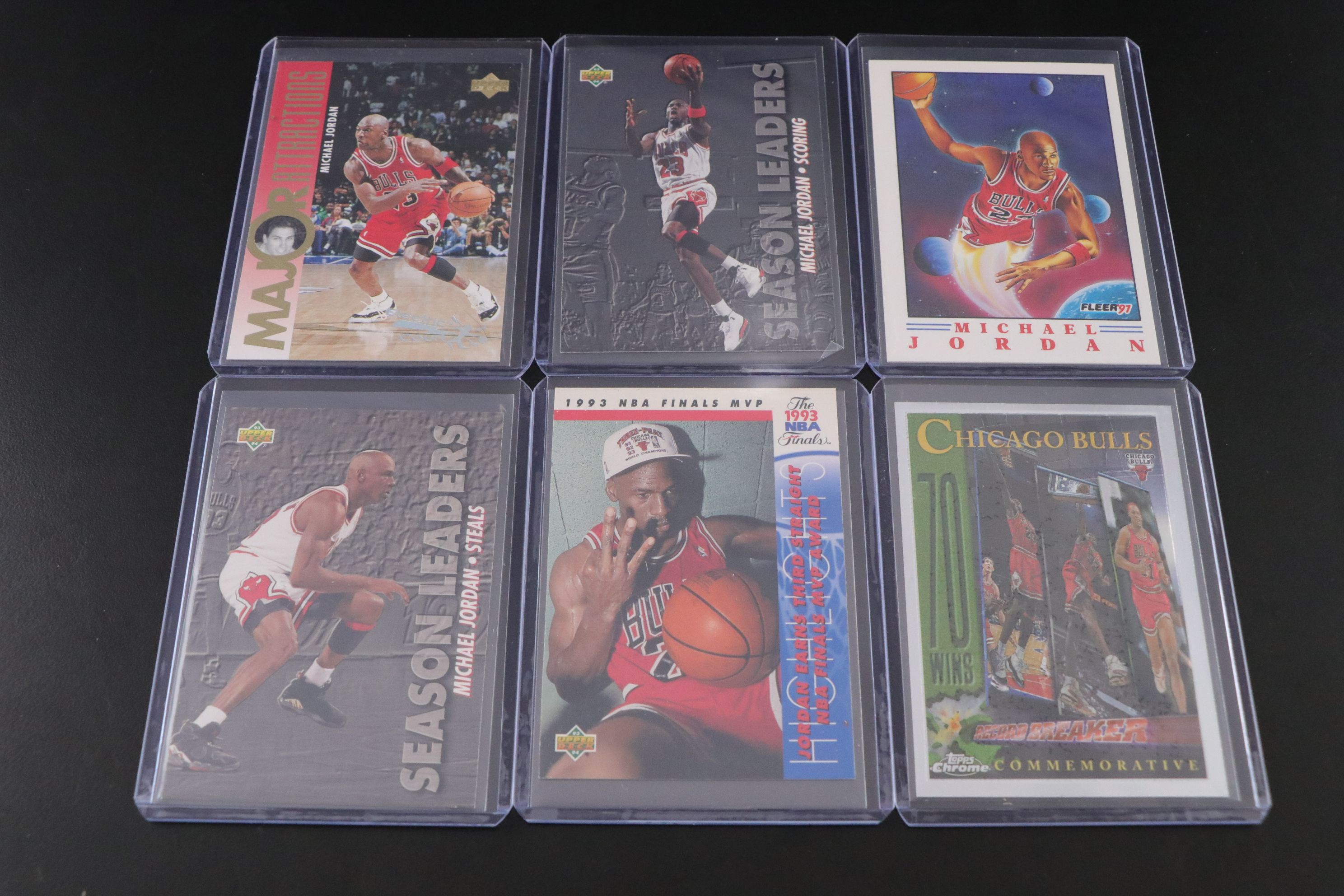 Michael Jordan NBA and MLB Trading Card Collection, 1989–2007