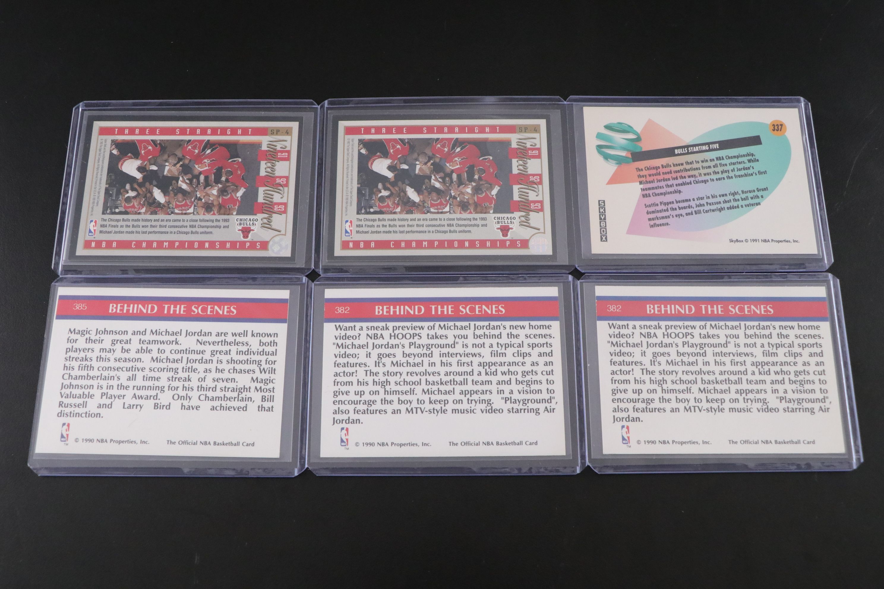 Michael Jordan NBA and MLB Trading Card Collection, 1989–2007