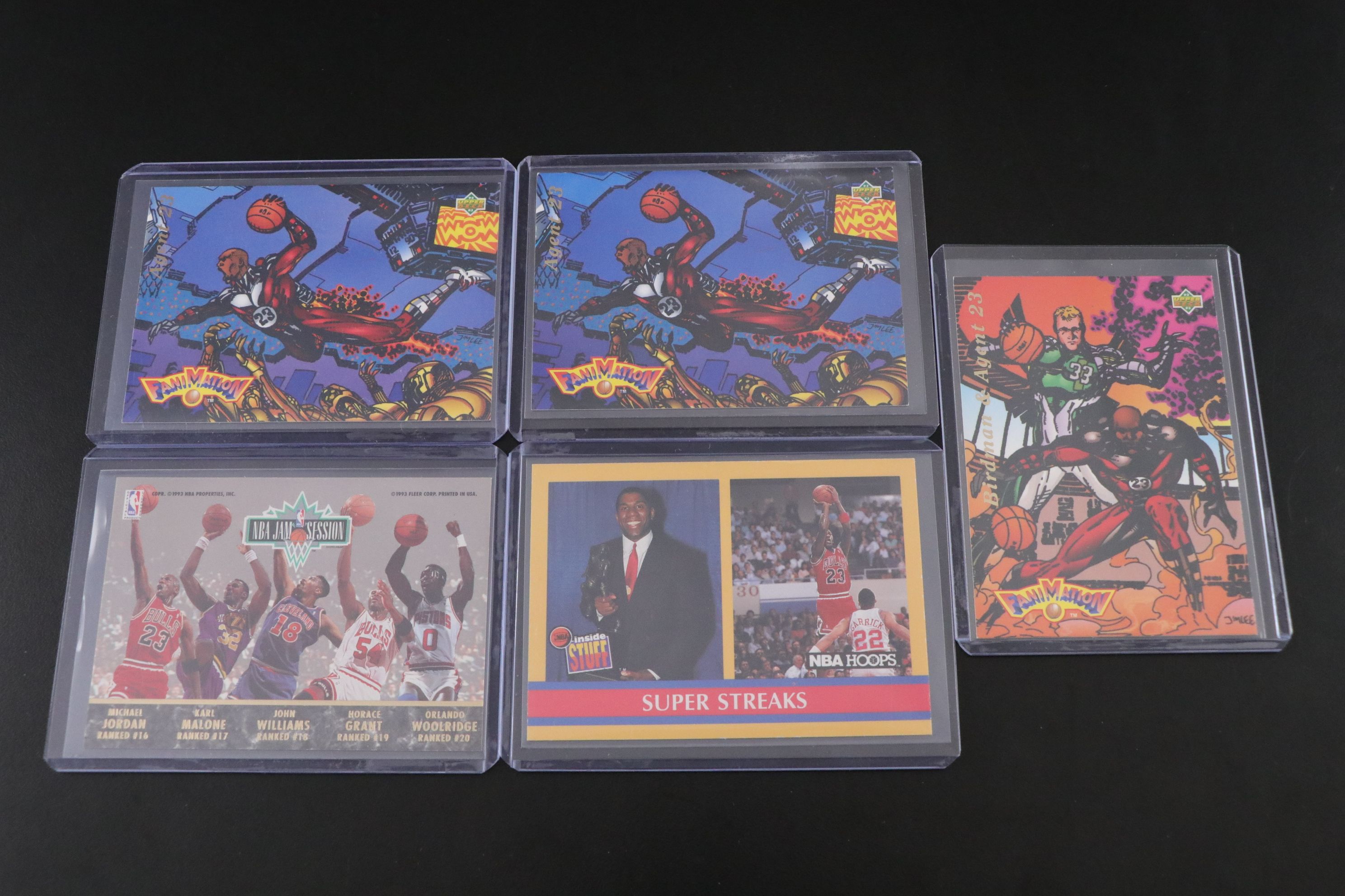 Michael Jordan NBA and MLB Trading Card Collection, 1989–2007