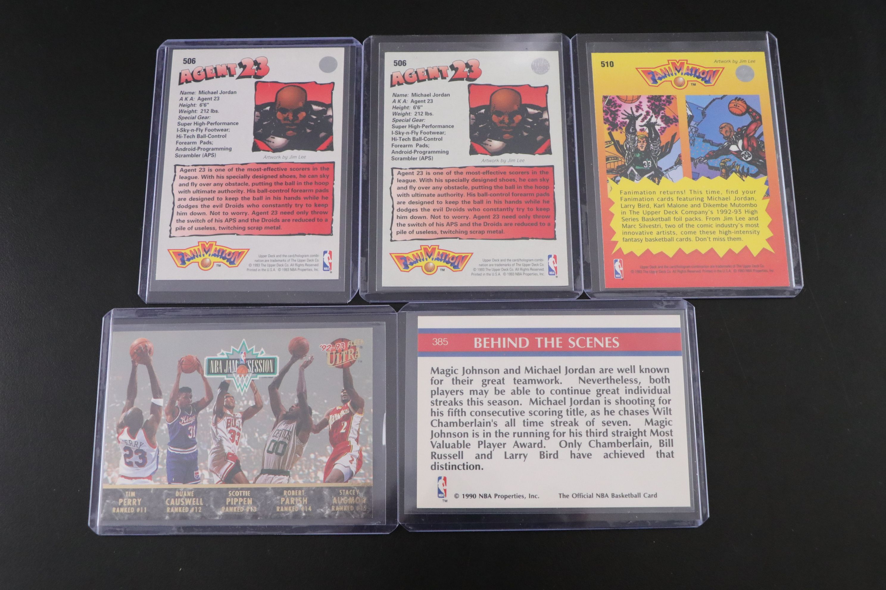 Michael Jordan NBA and MLB Trading Card Collection, 1989–2007