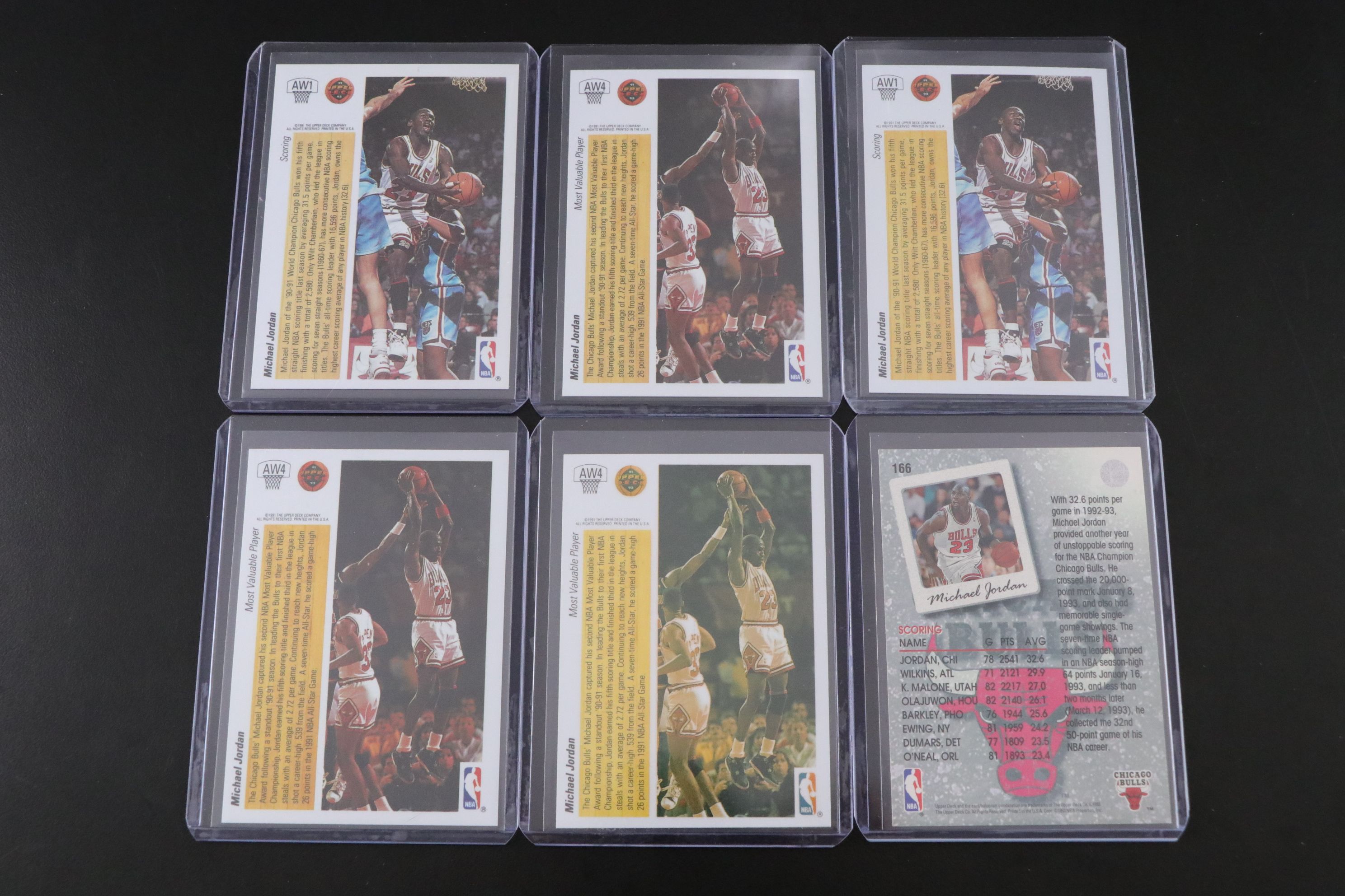 Michael Jordan NBA and MLB Trading Card Collection, 1989–2007