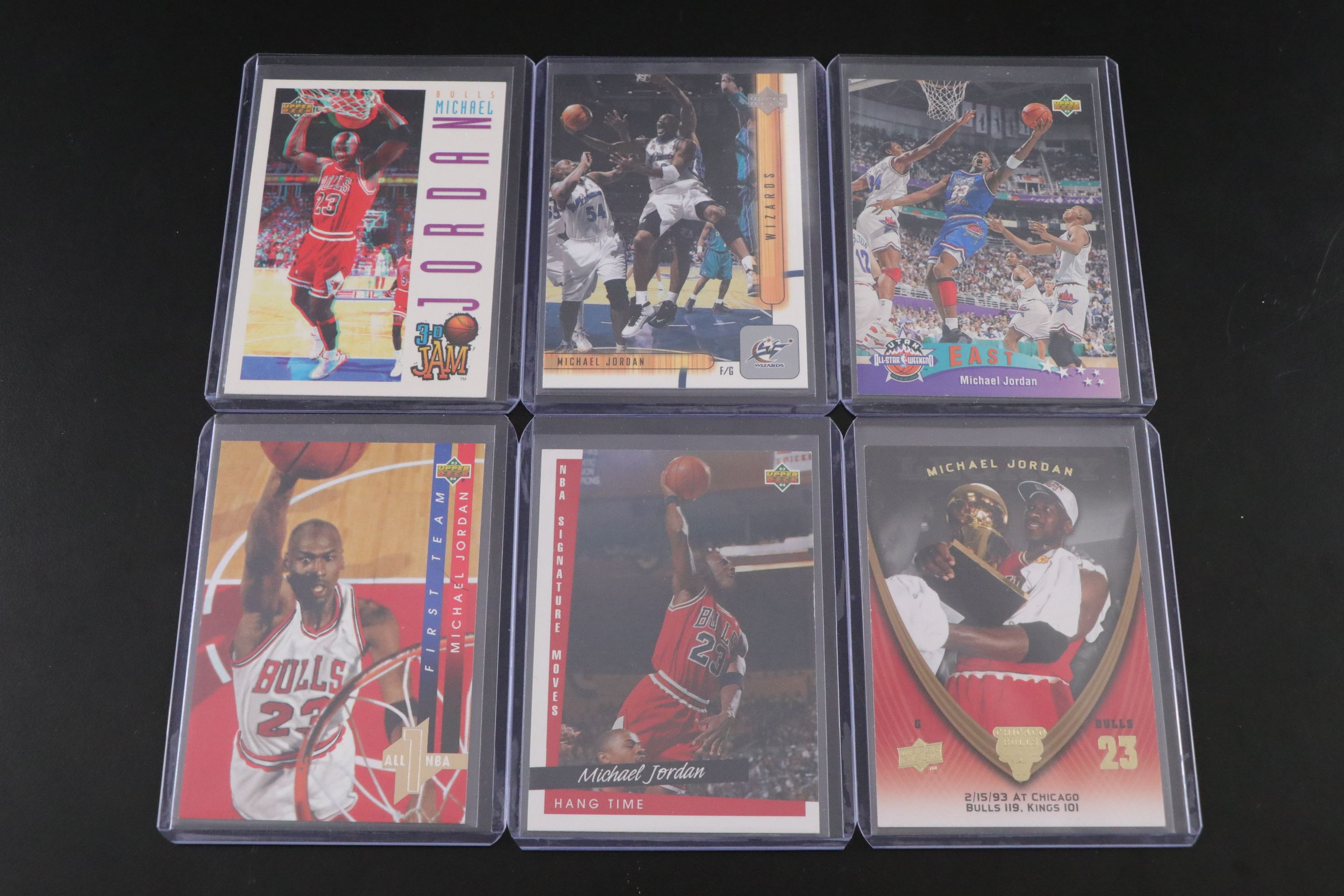 Michael Jordan NBA and MLB Trading Card Collection, 1989–2007