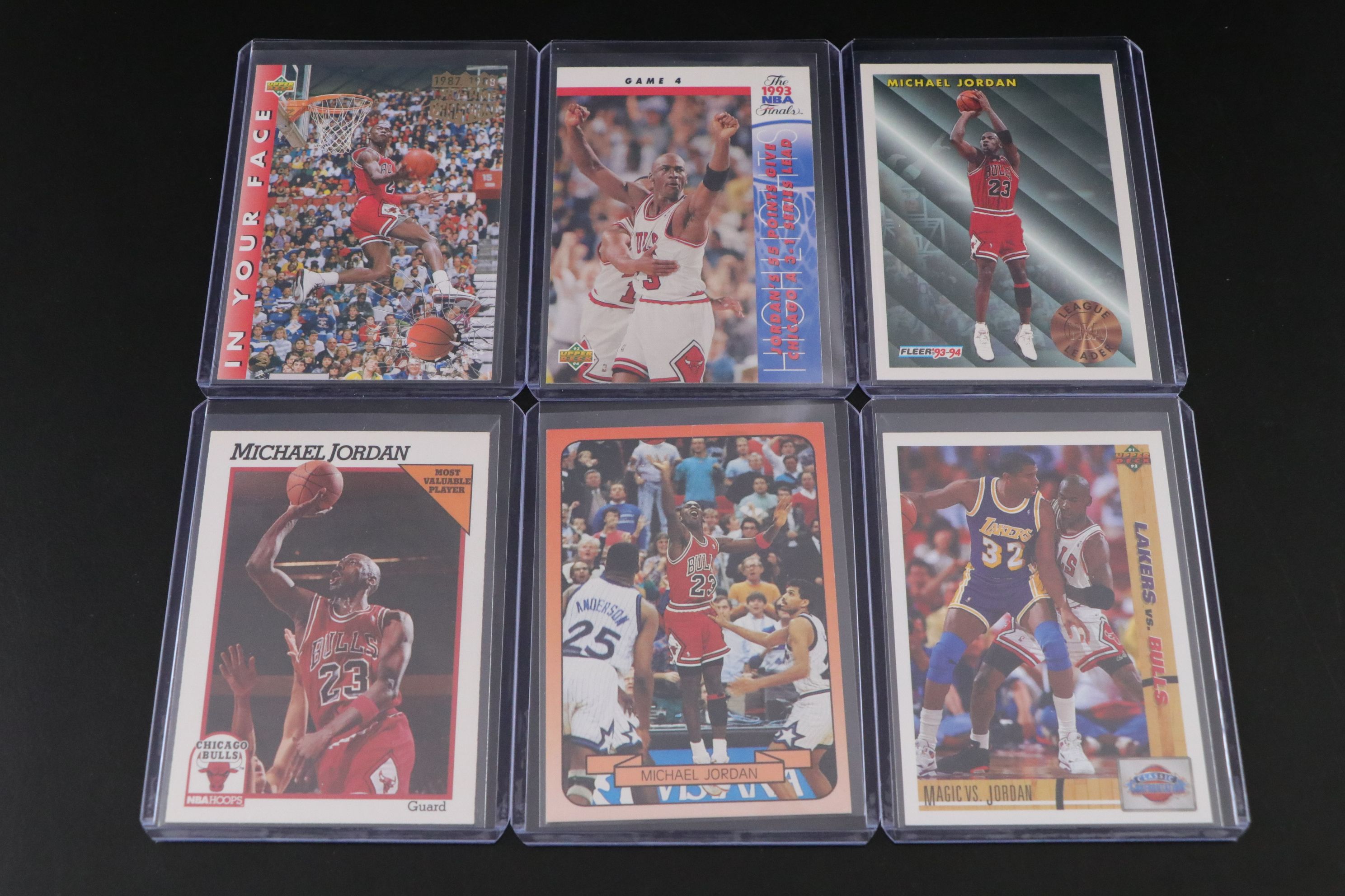 Michael Jordan NBA and MLB Trading Card Collection, 1989–2007