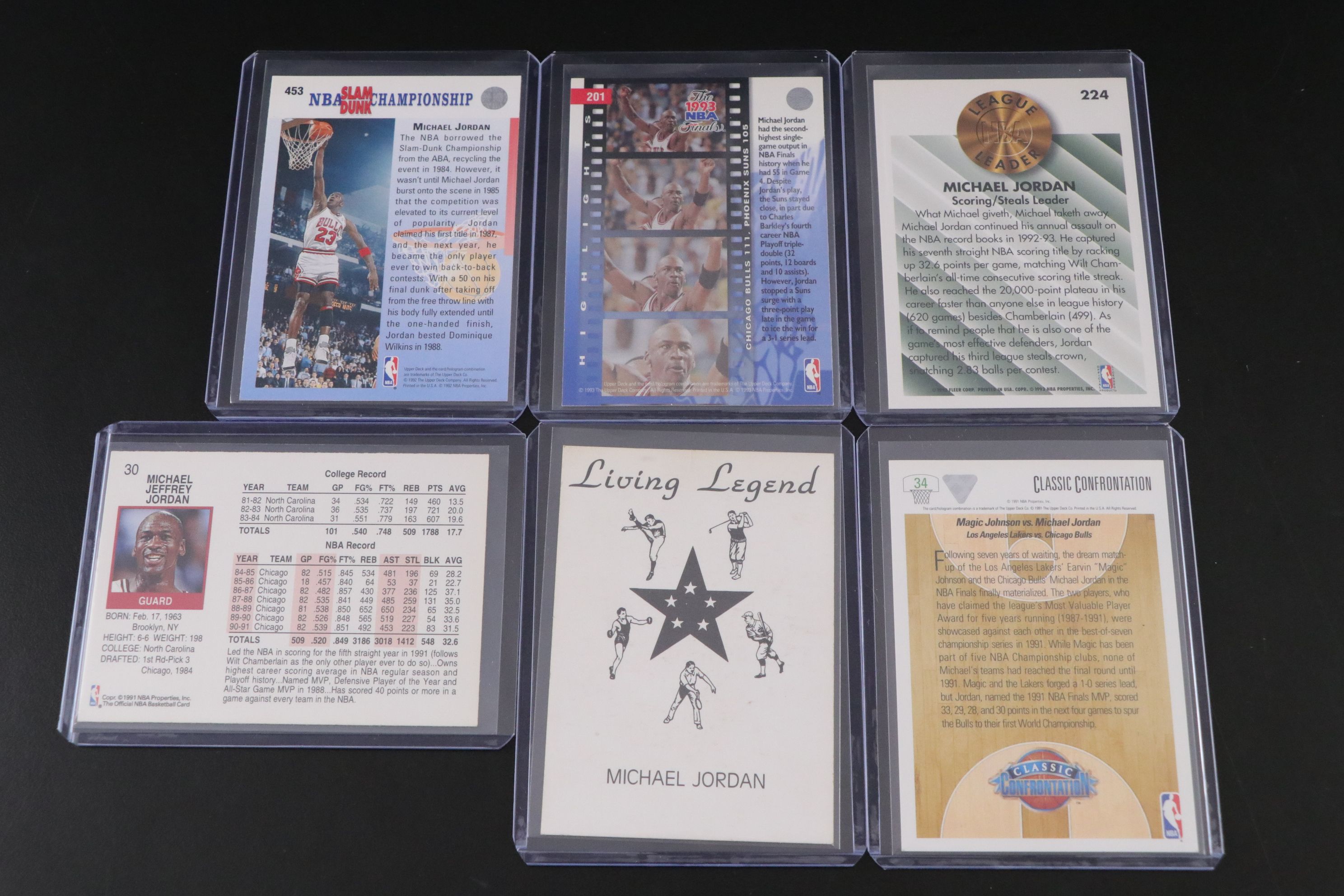 Michael Jordan NBA and MLB Trading Card Collection, 1989–2007