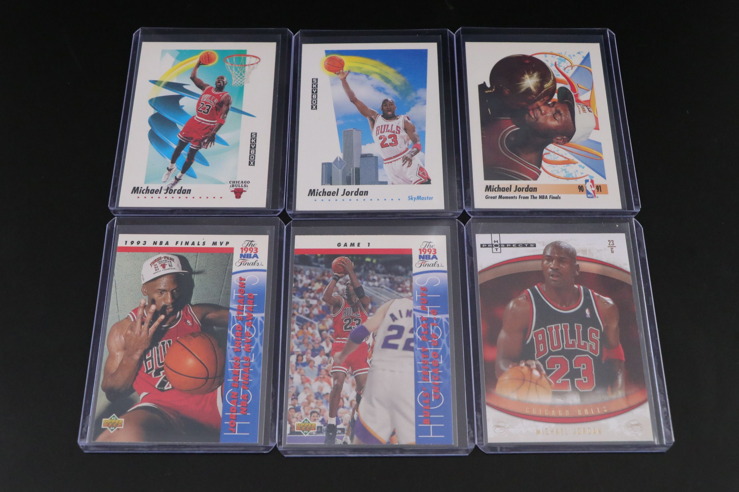 Michael Jordan NBA and MLB Trading Card Collection, 1989–2007