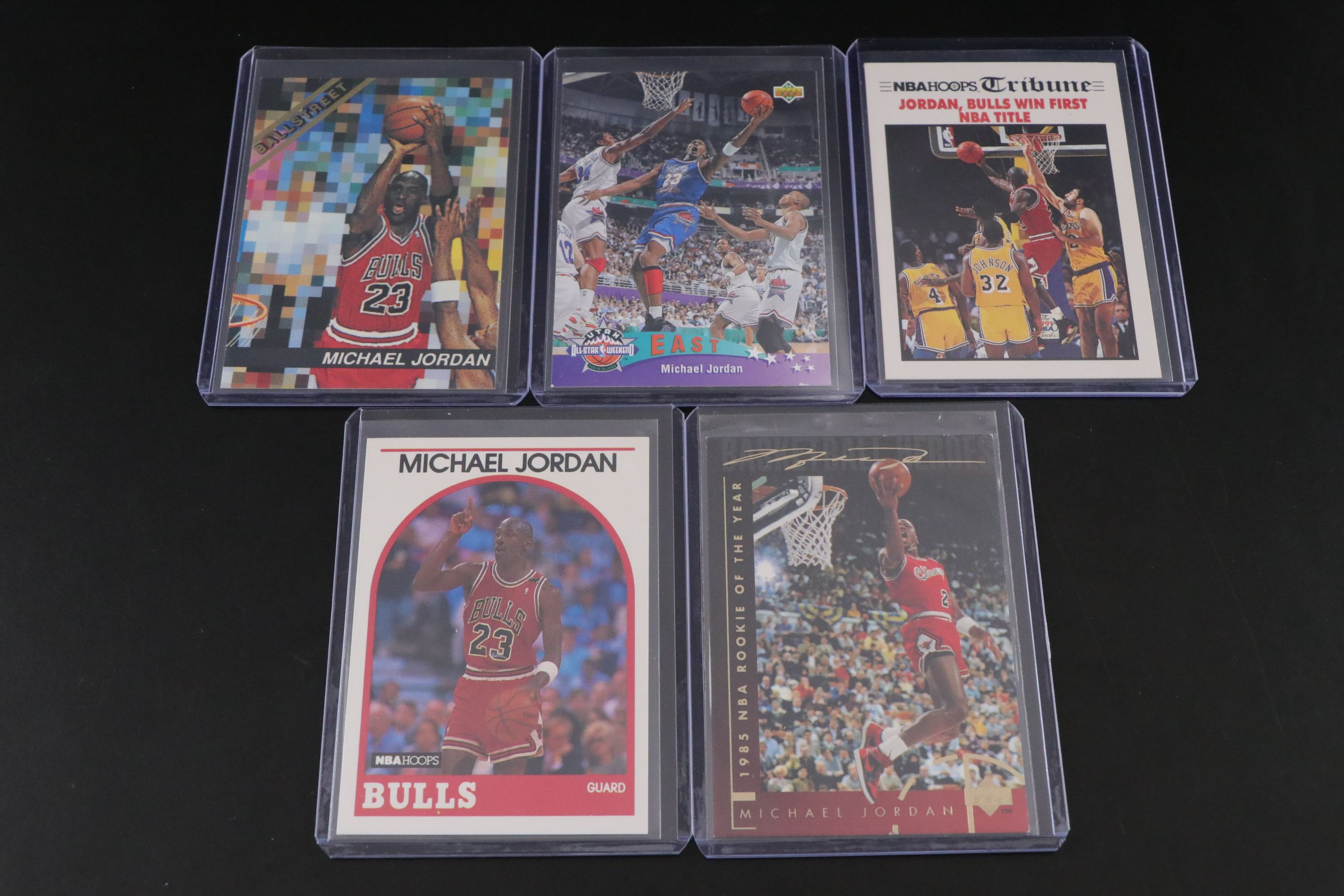 Michael Jordan NBA and MLB Trading Card Collection, 1989–2007