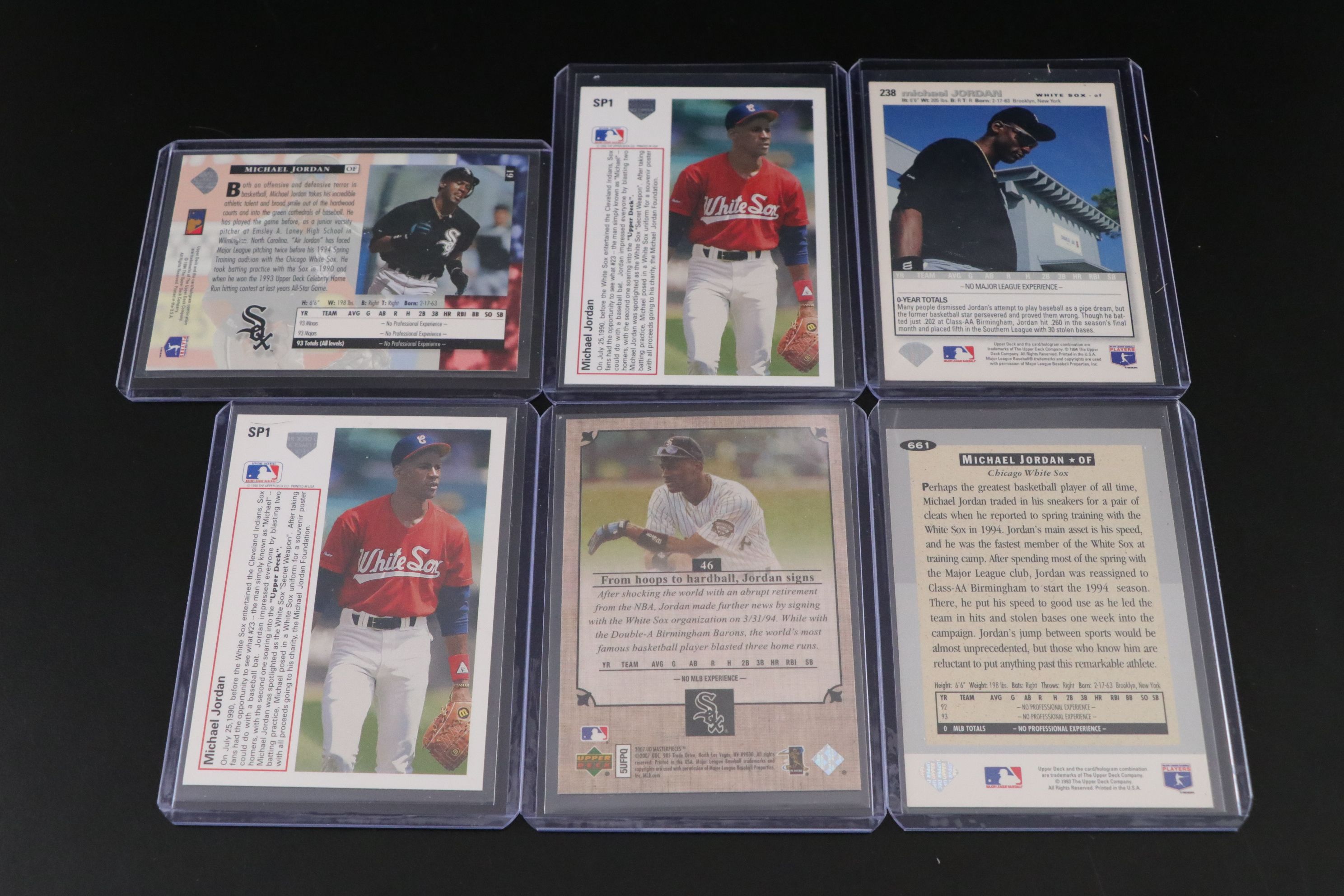 Michael Jordan NBA and MLB Trading Card Collection, 1989–2007