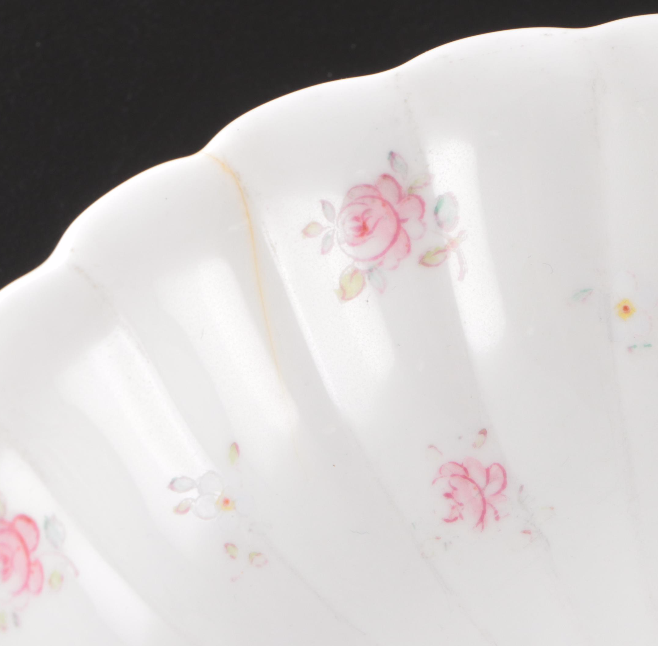 Spode "Dimity" Fluted Porcelain Dinnerware, 1955-1971