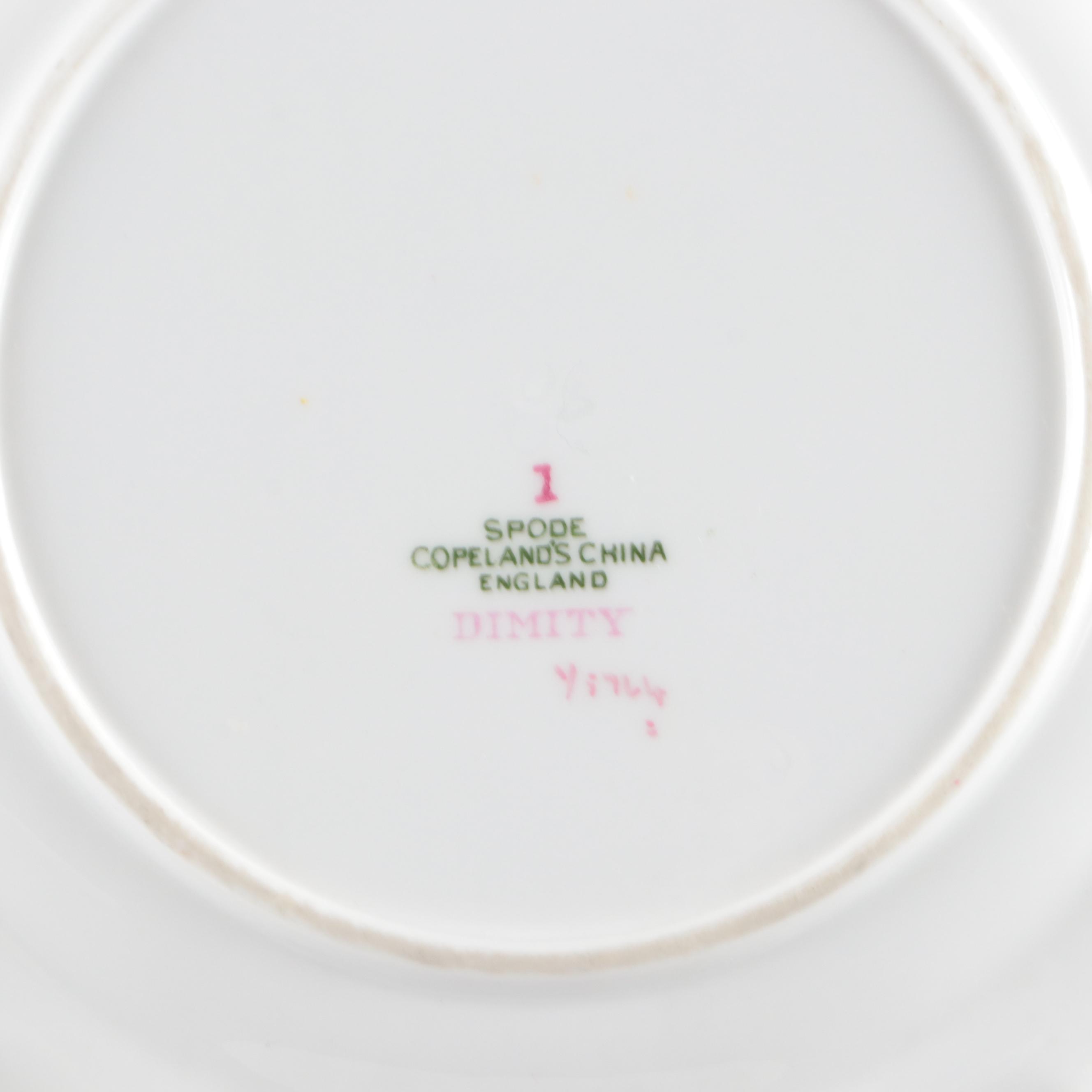 Spode "Dimity" Fluted Porcelain Dinnerware, 1955-1971