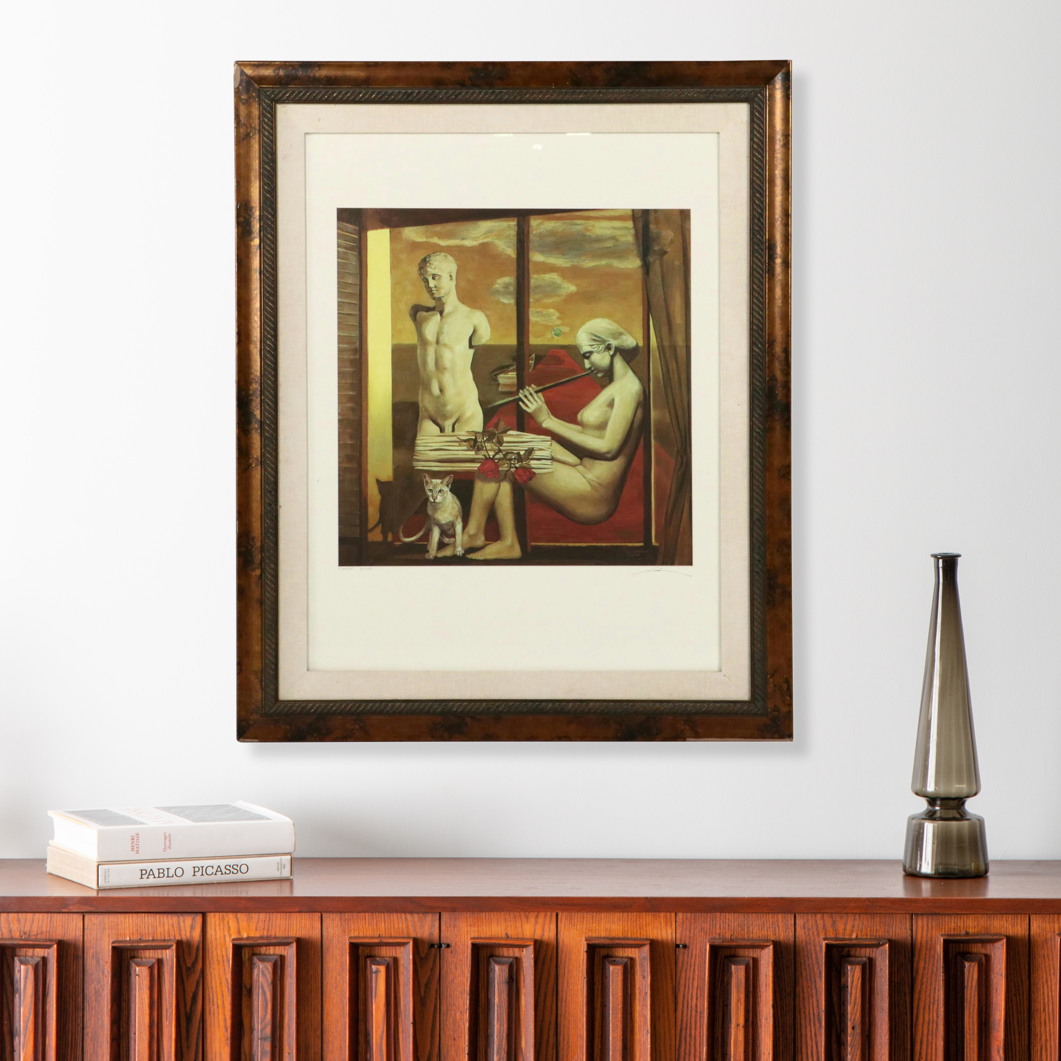 Zheng Li Figural Surrealist Digital Print "Dream Song"