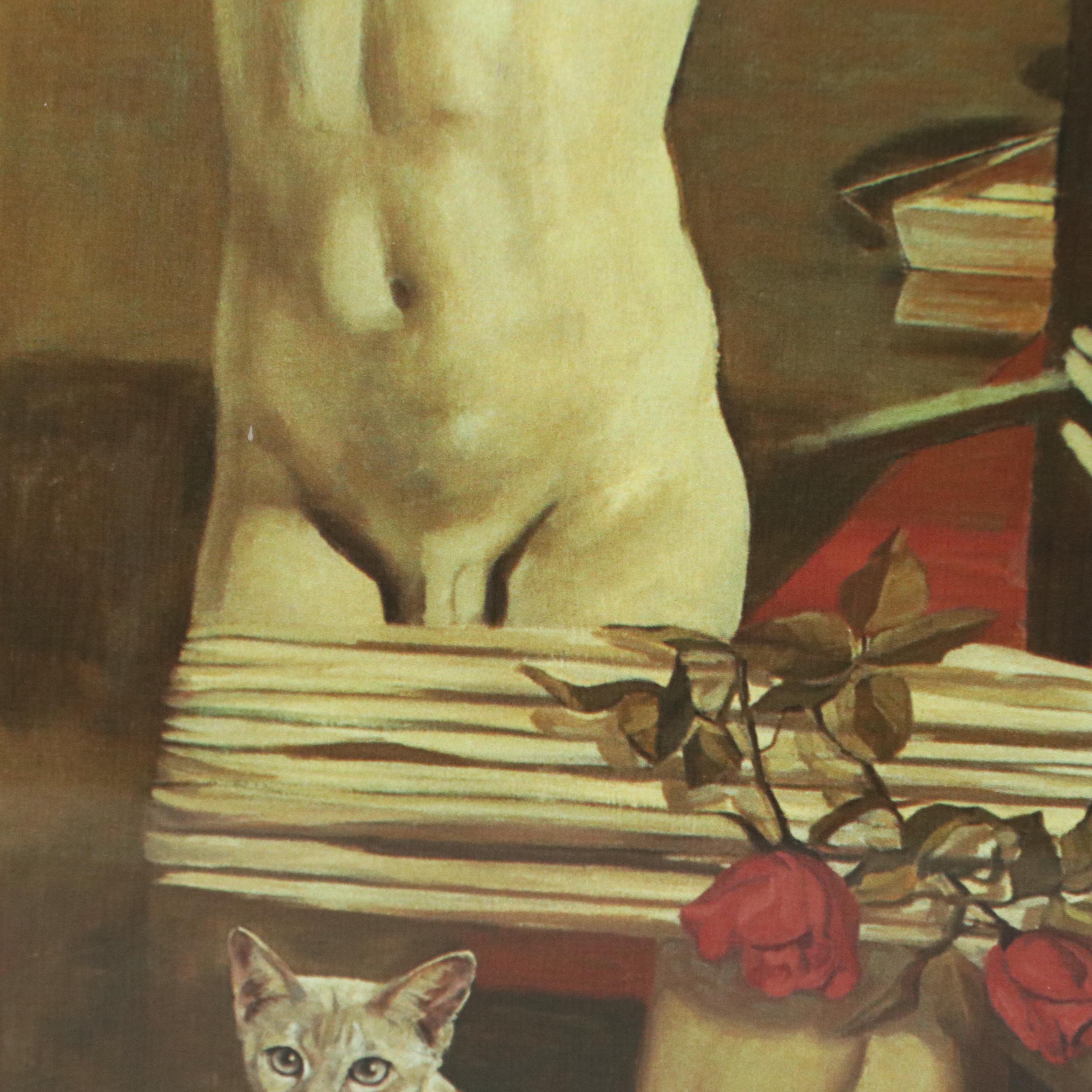 Zheng Li Figural Surrealist Digital Print "Dream Song"