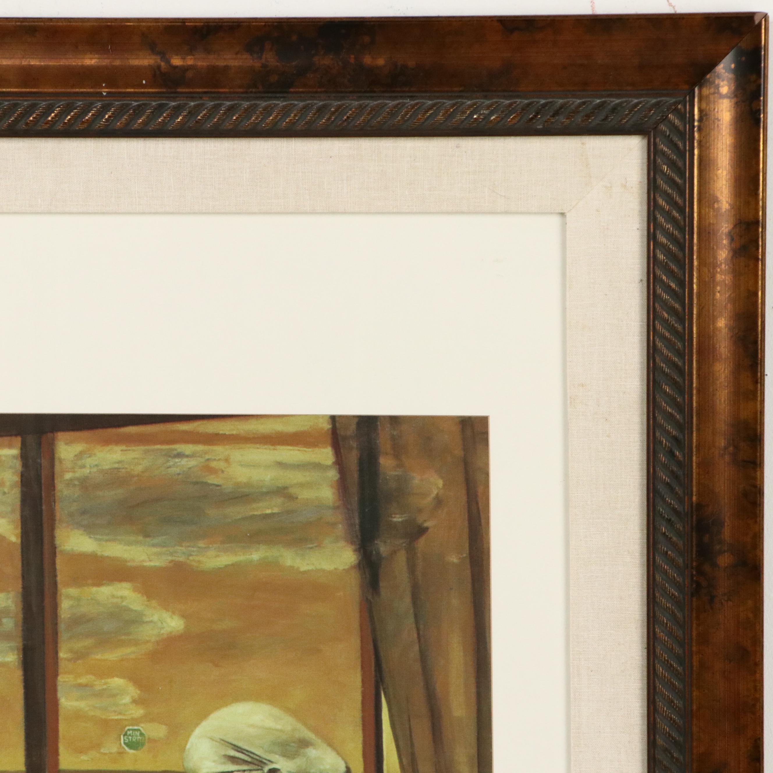 Zheng Li Figural Surrealist Digital Print "Dream Song"