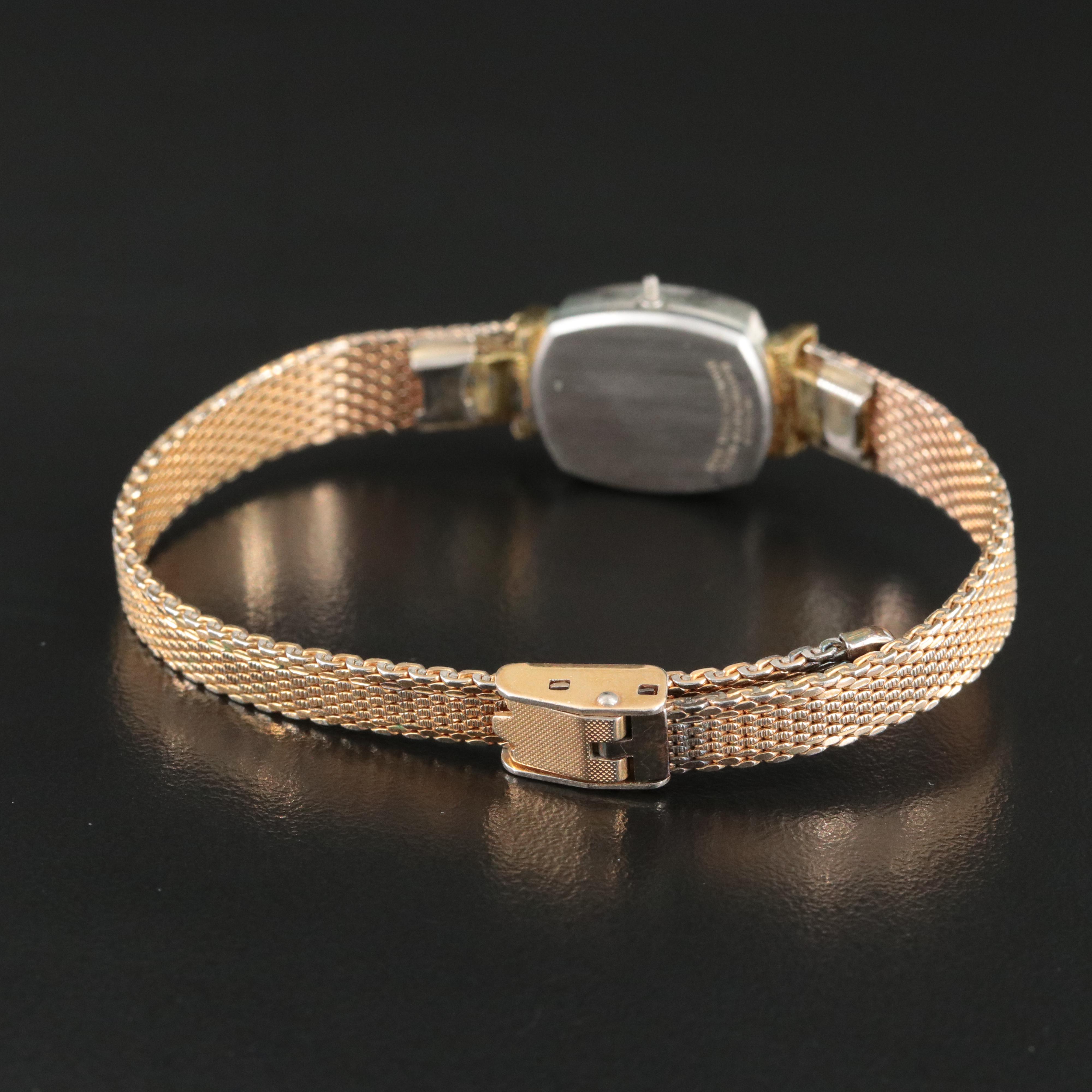 Longines Vintage Swiss Diamond Accented Watch 52355749