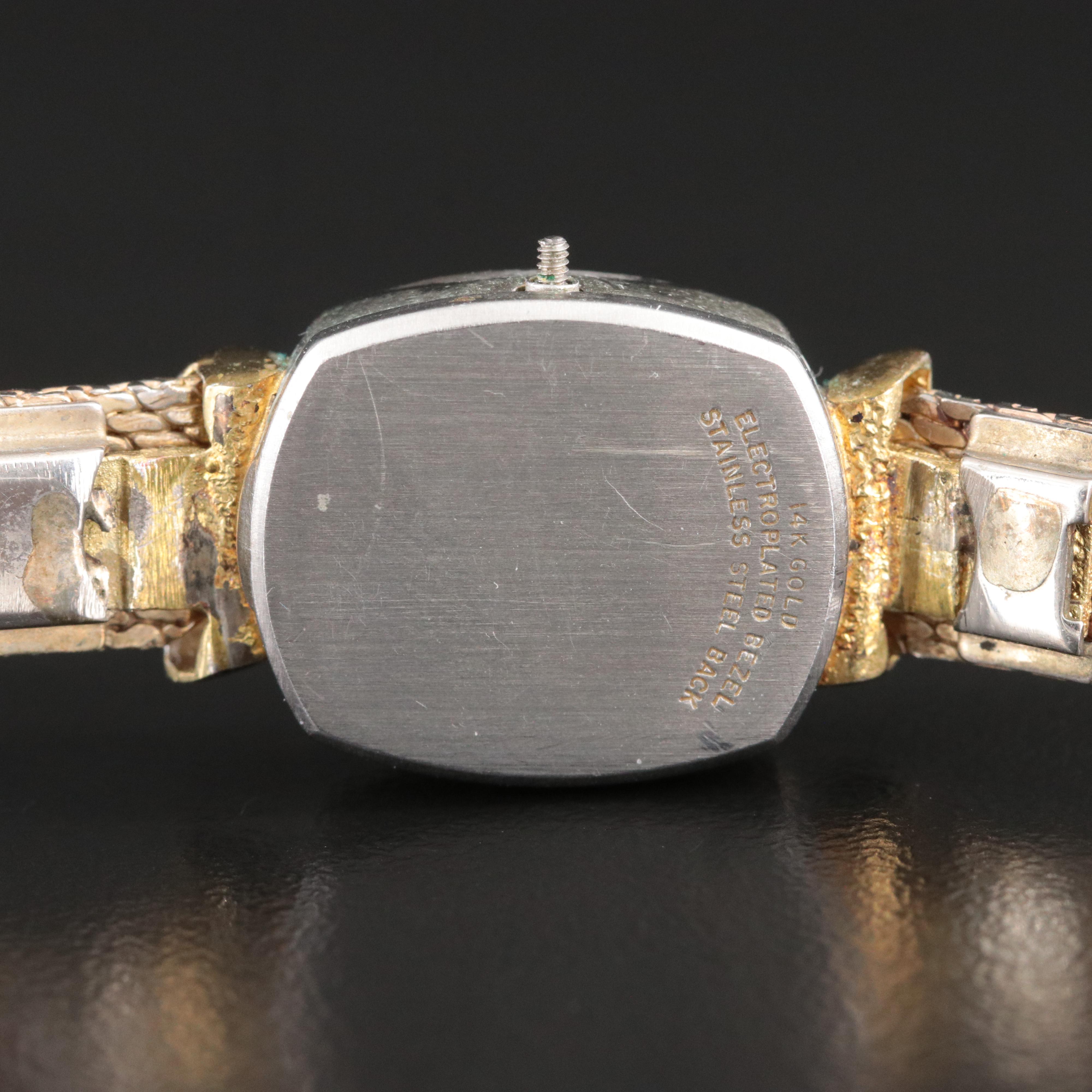 Longines Vintage Swiss Diamond Accented Watch 52355749