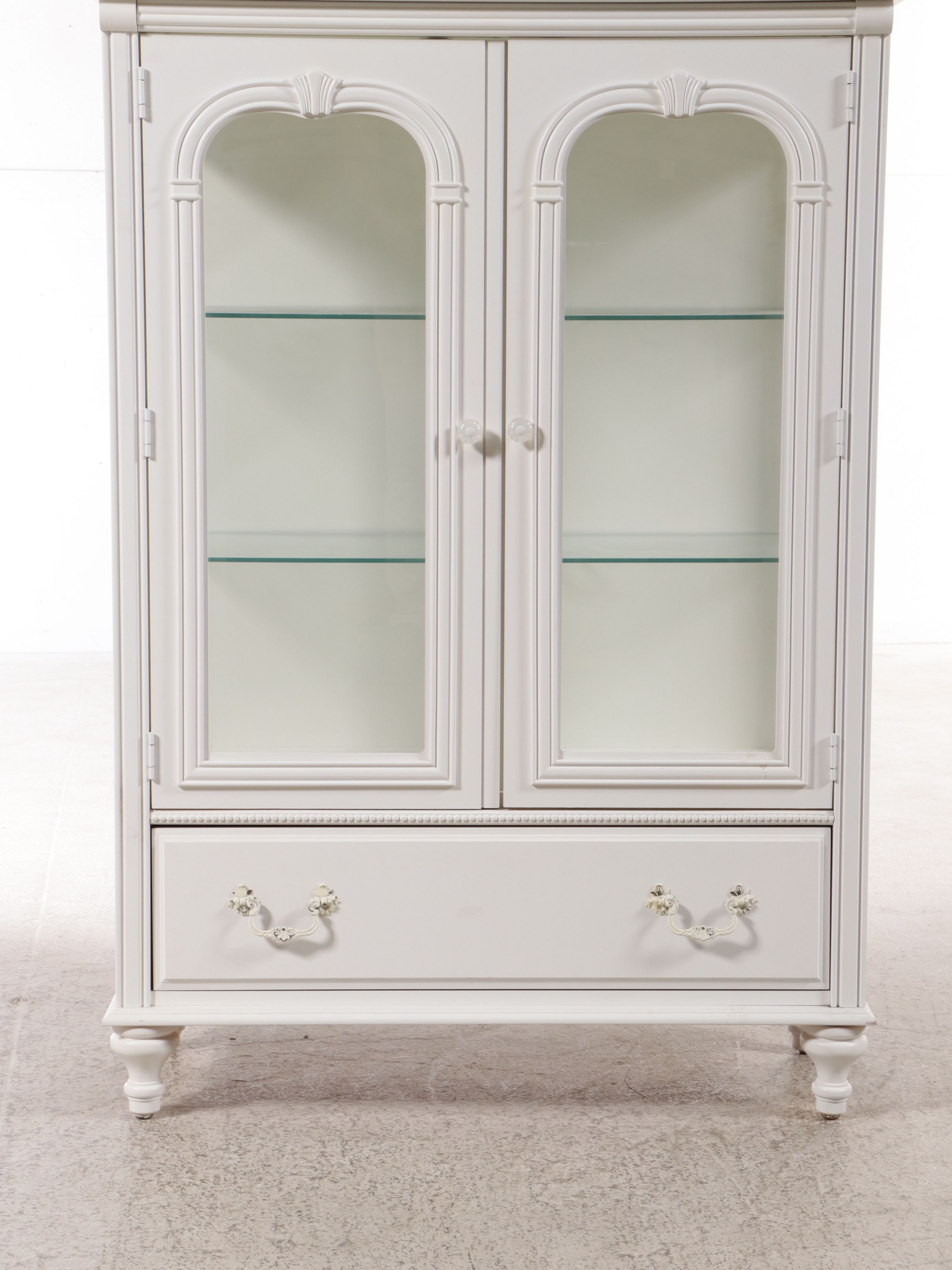 Stanley Painted Illuminated Display Cabinet