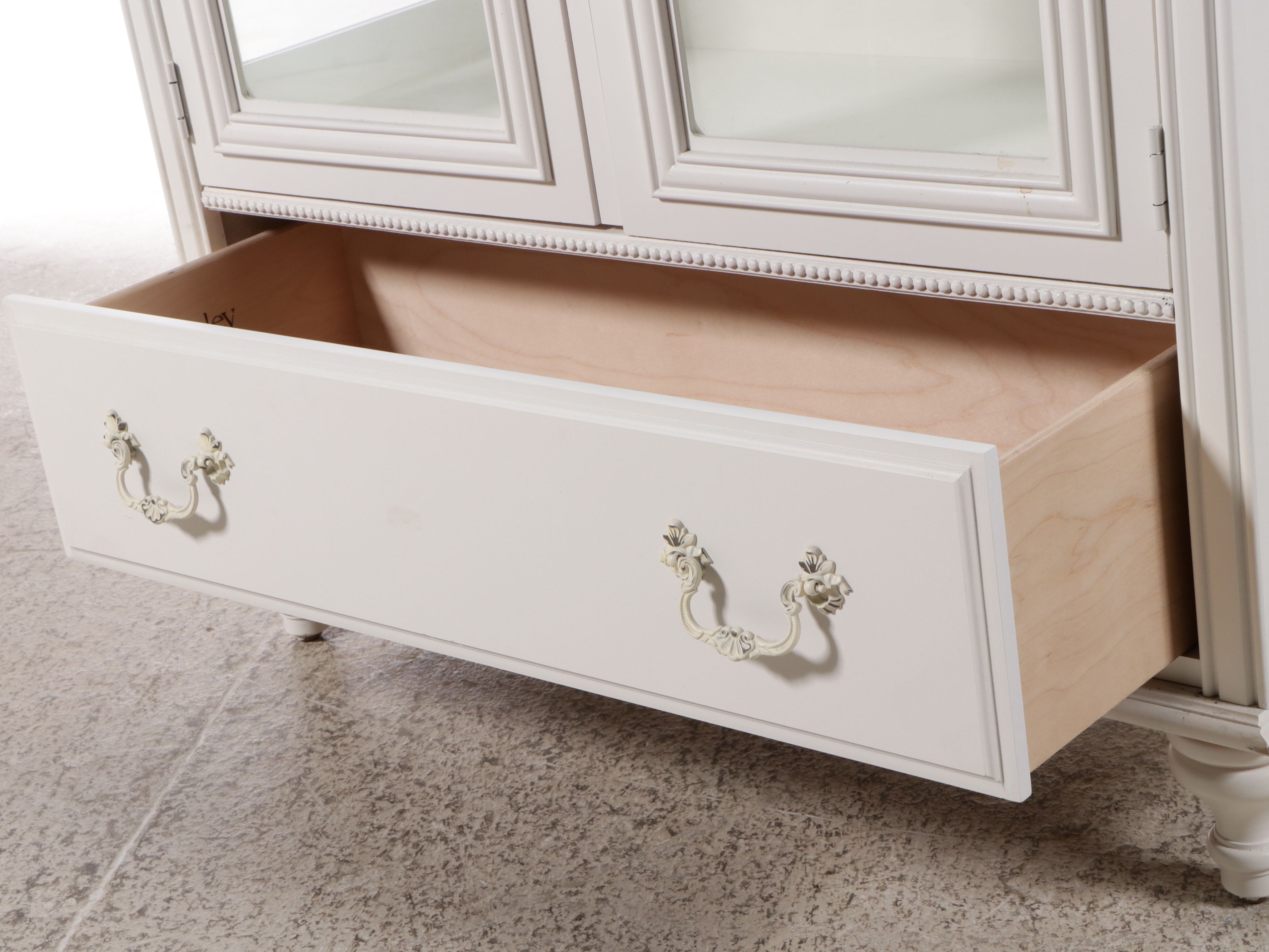 Stanley Painted Illuminated Display Cabinet