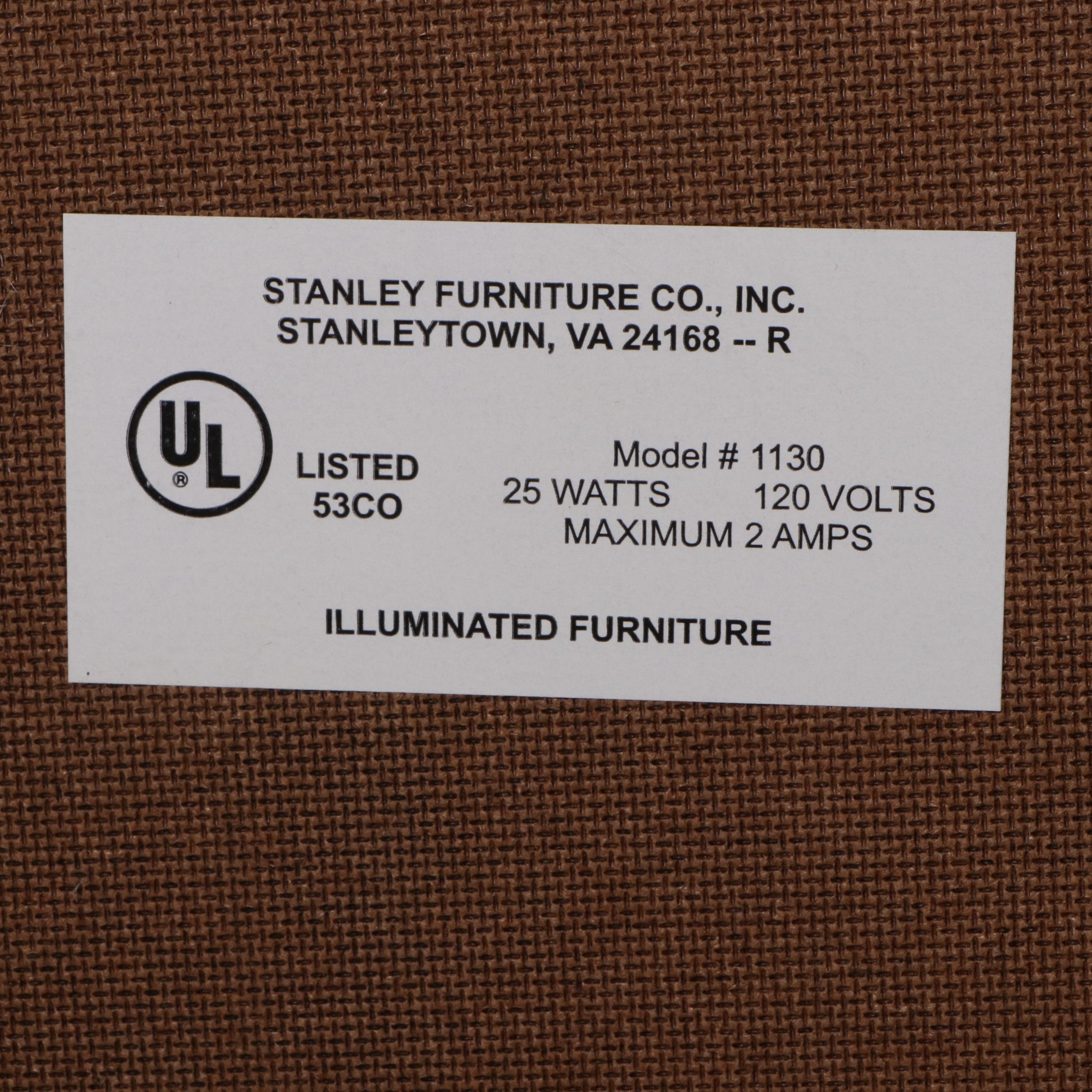 Stanley Painted Illuminated Display Cabinet