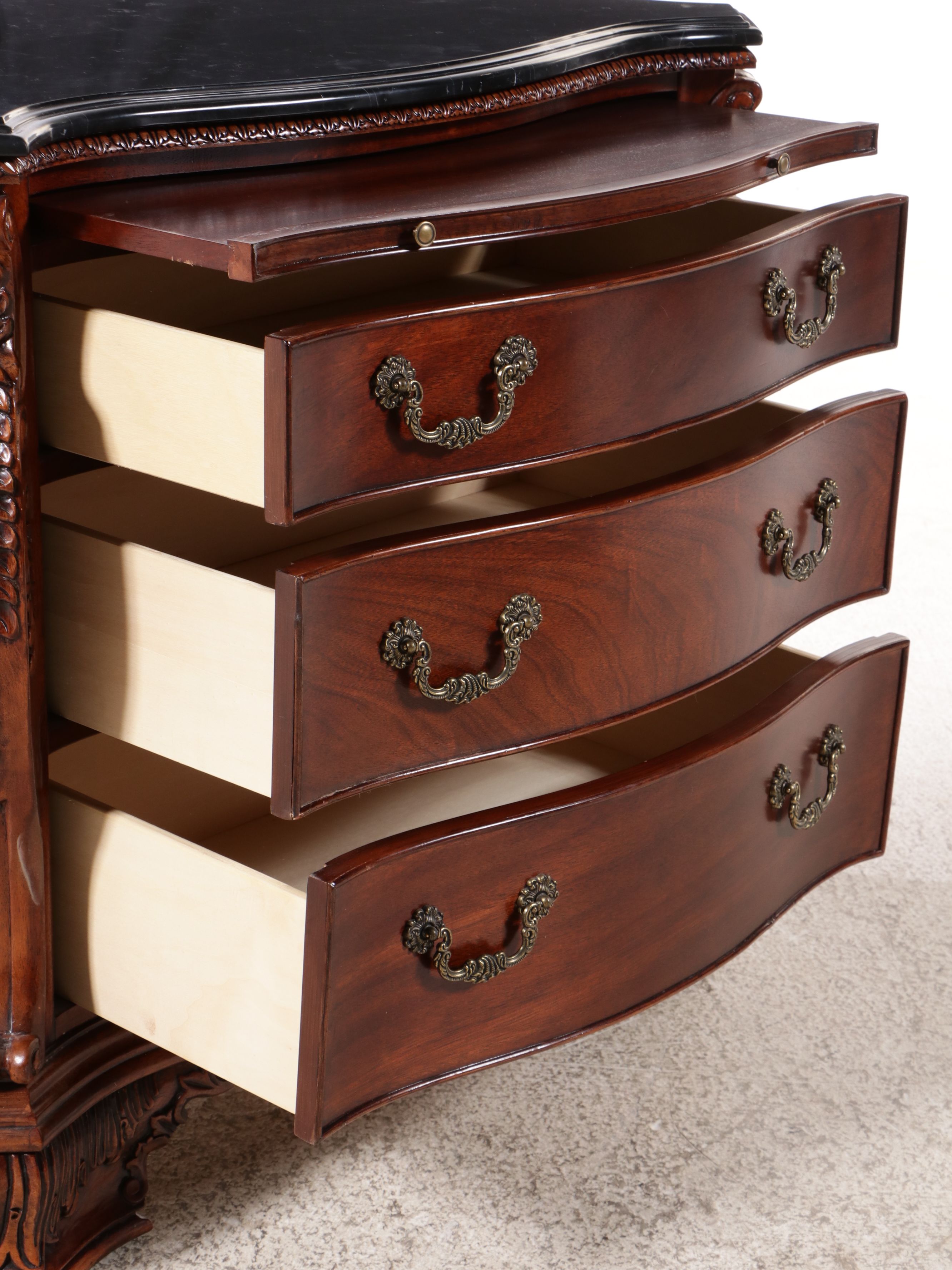 George III Style Three-Drawer Chest