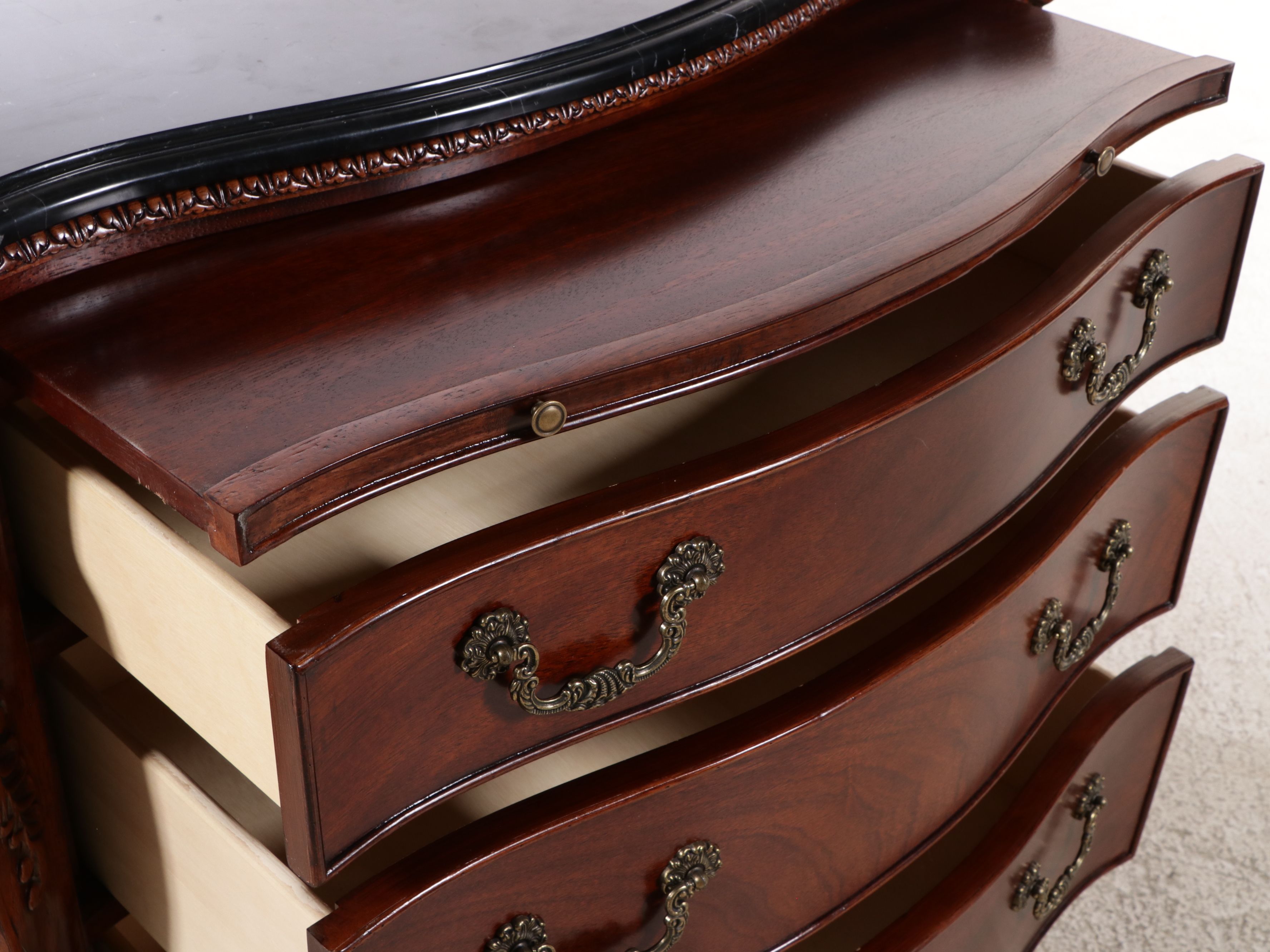 George III Style Three-Drawer Chest