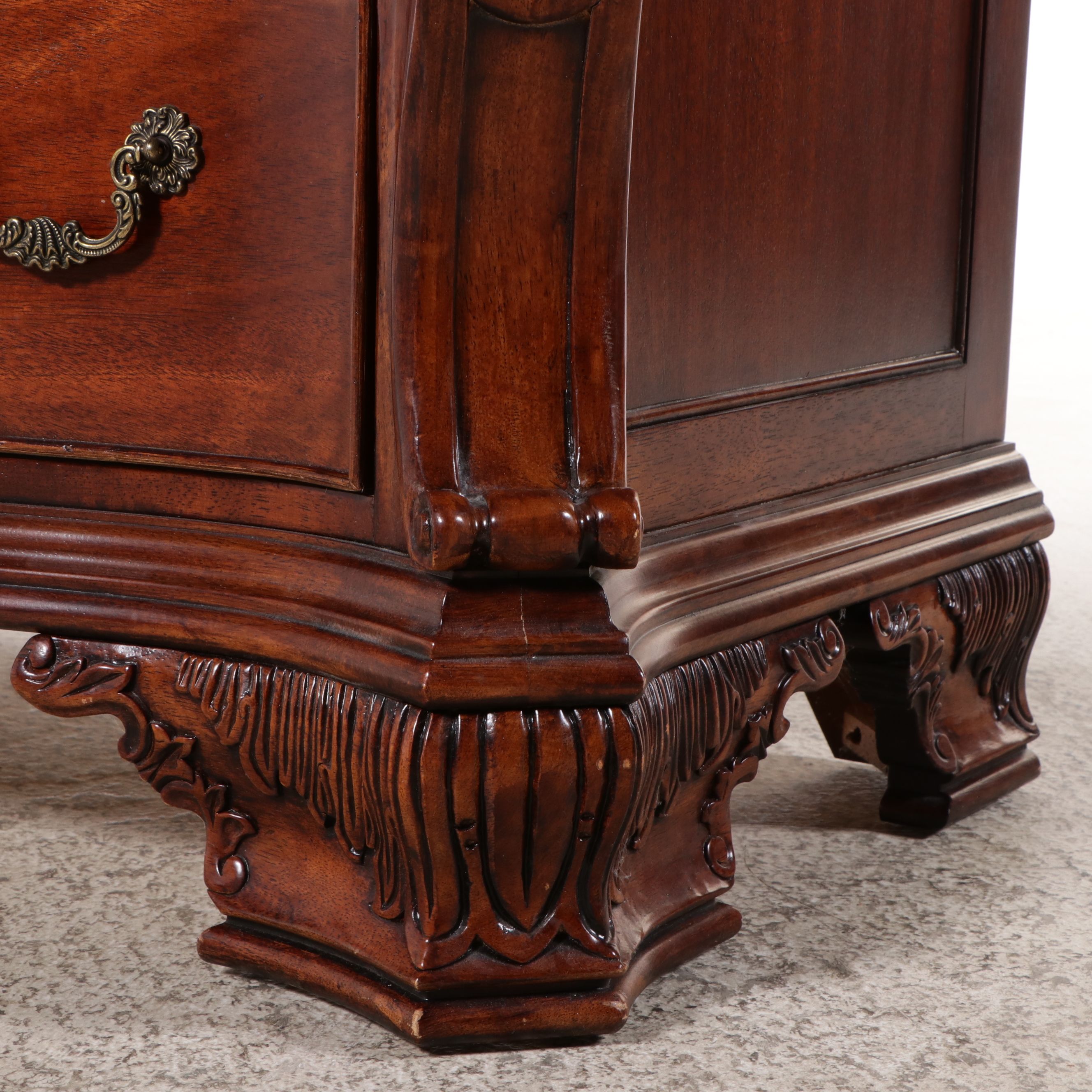 George III Style Three-Drawer Chest