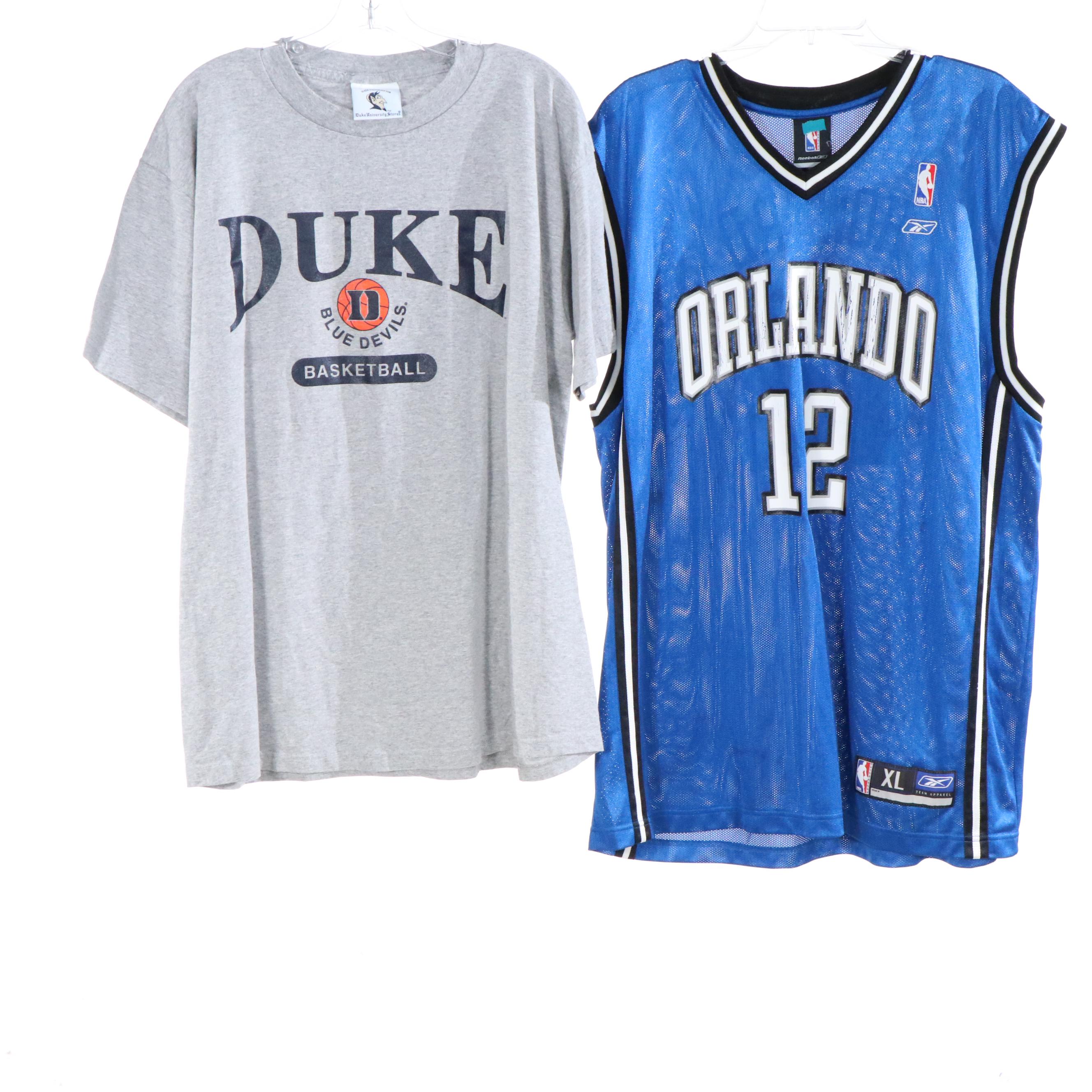 Dwight Howard Basketball Jersey with Notre Dame Jacket and More