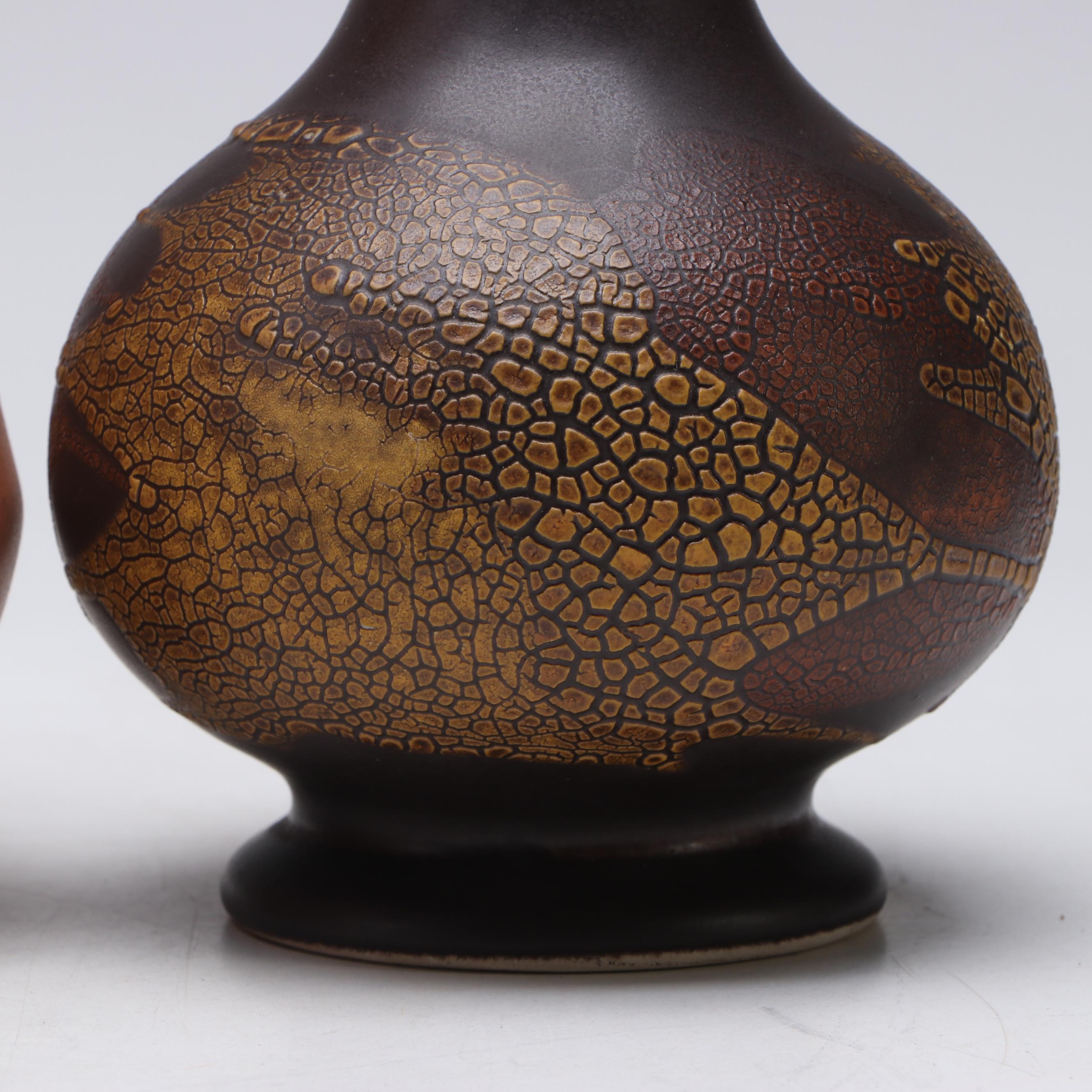 Royal Haeger "Earth Wrap," McCoy and Danish Art Pottery Vases