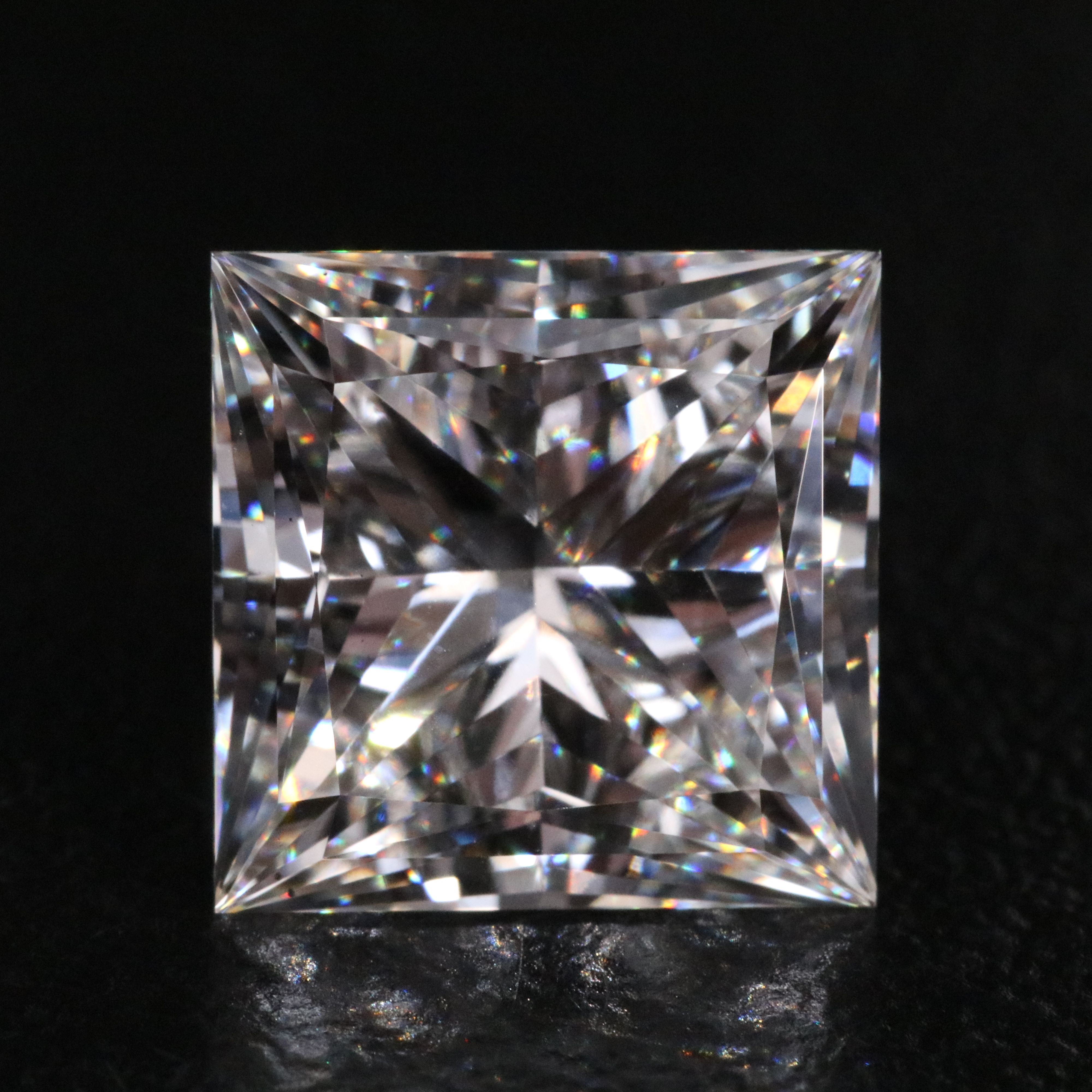 Loose 3.85 CT Lab Grown Diamond with IGI Report