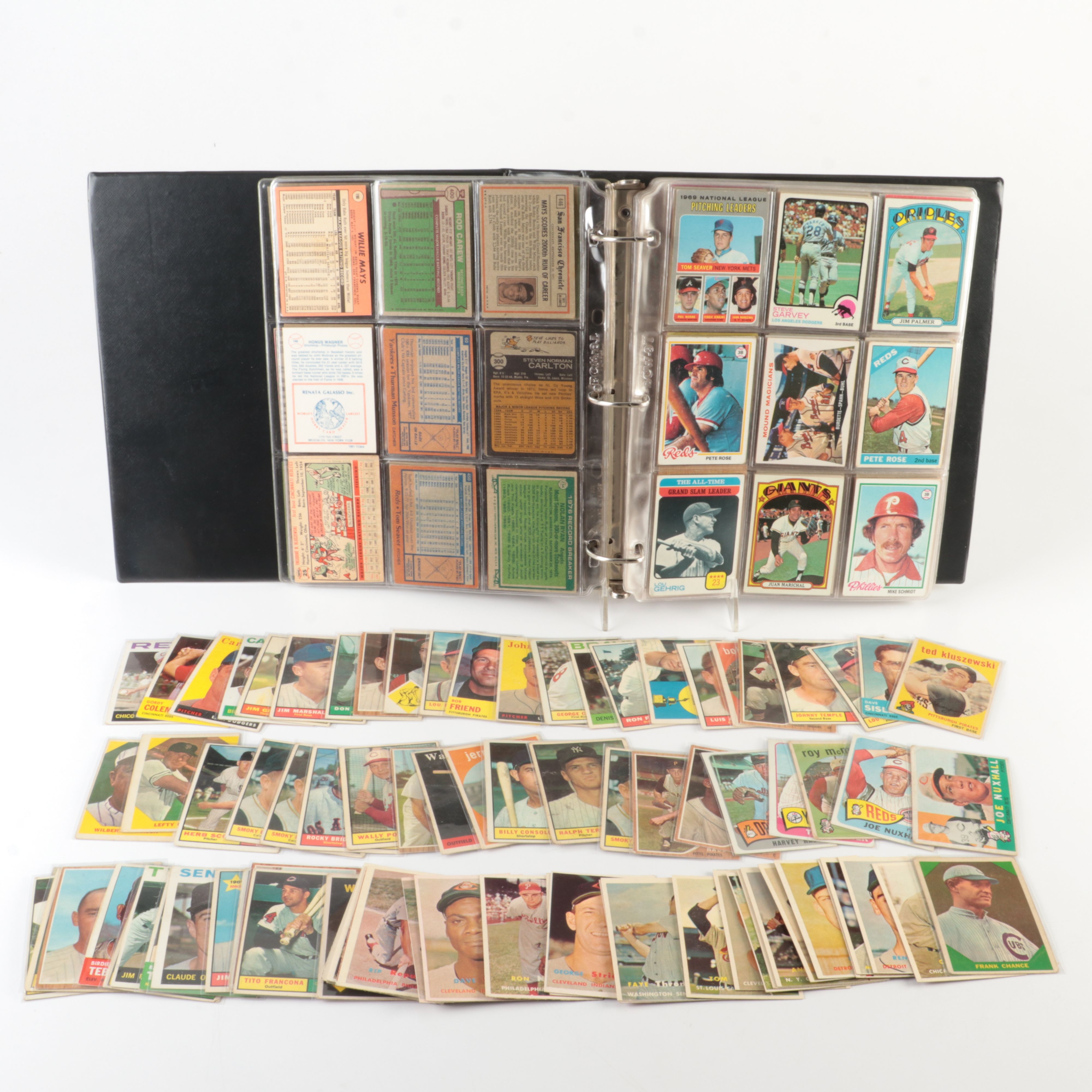 Large Collection of Vintage Baseball Cards, Many Stars, 1933 to 1980s