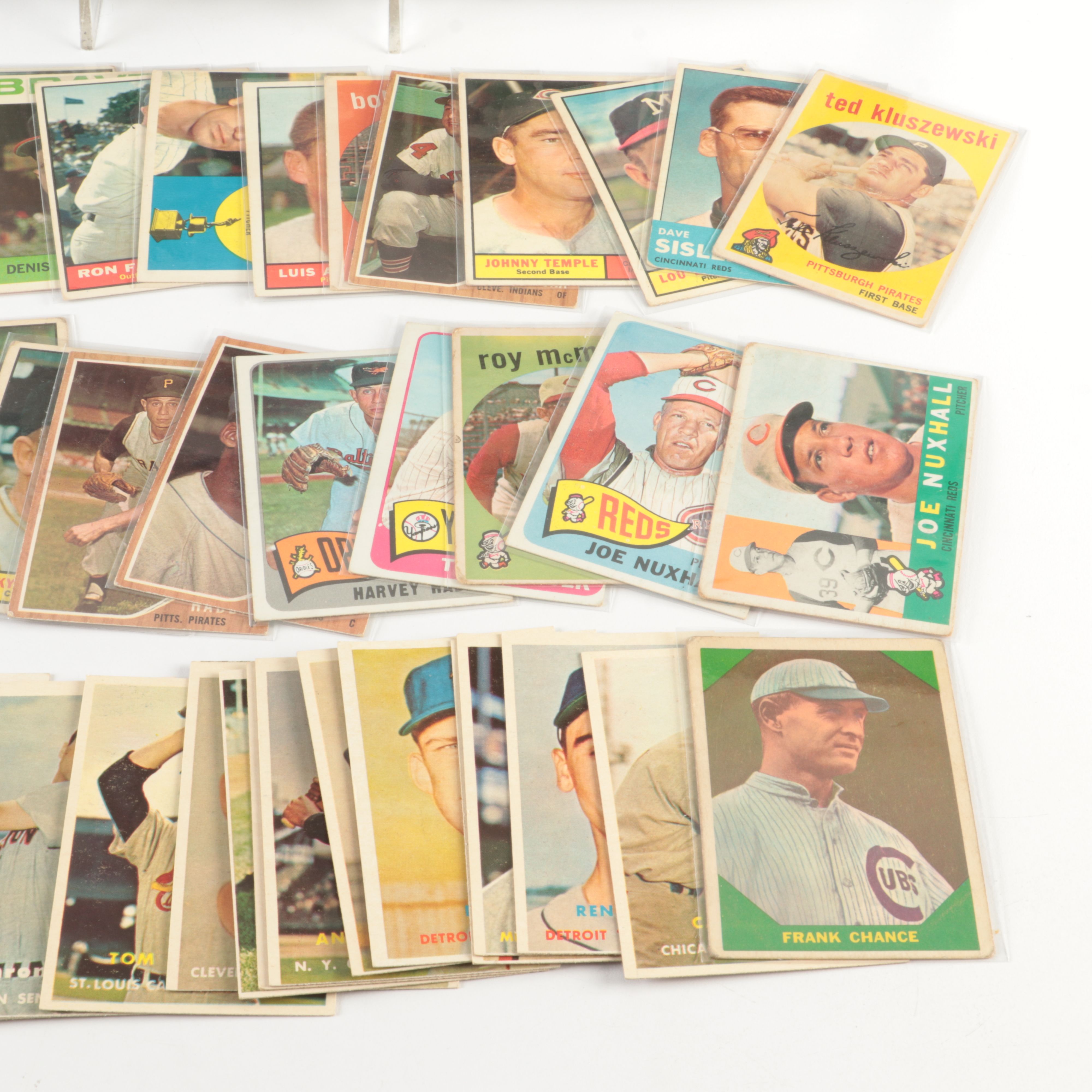 Large Collection of Vintage Baseball Cards, Many Stars, 1933 to 1980s