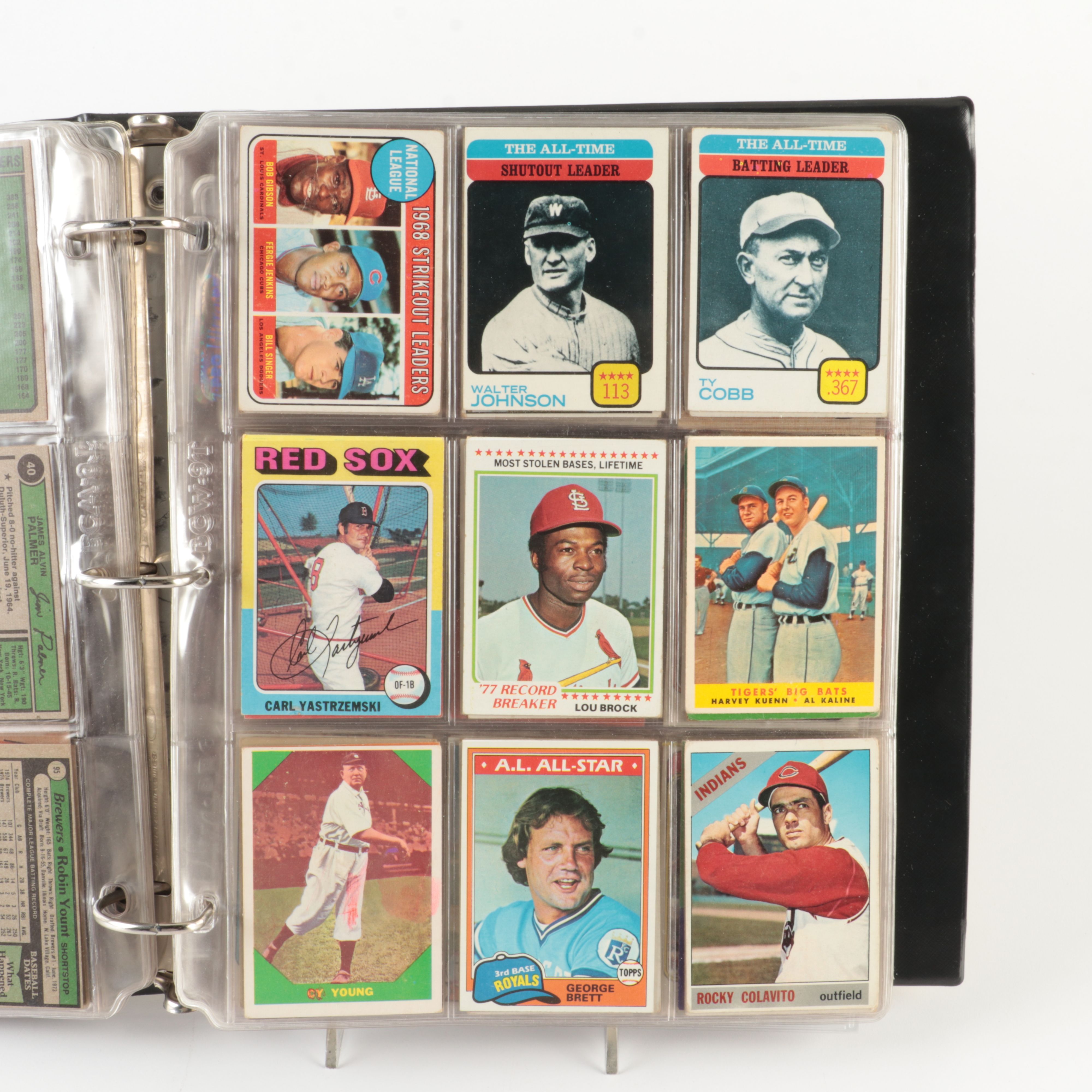 Large Collection of Vintage Baseball Cards, Many Stars, 1933 to 1980s