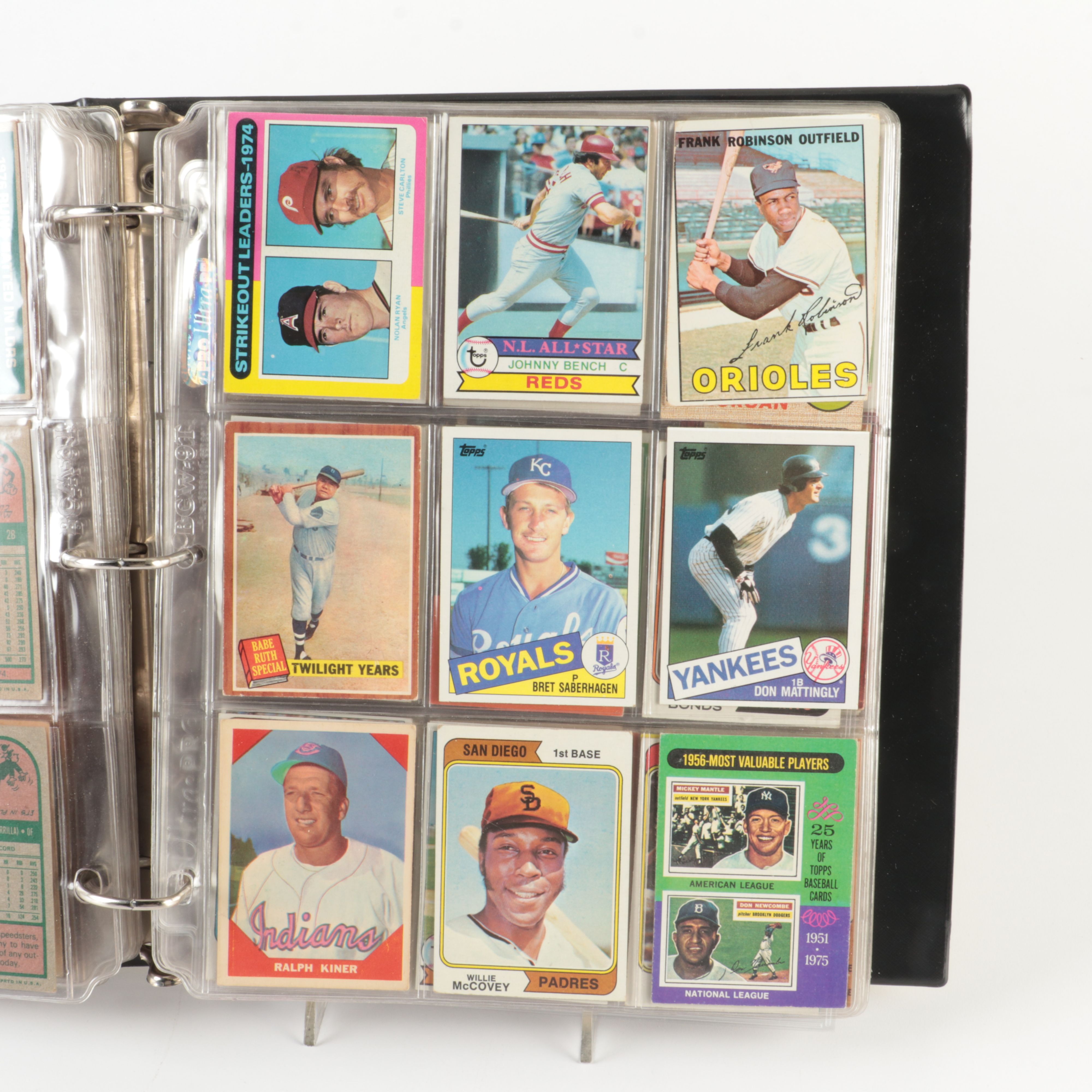 Large Collection of Vintage Baseball Cards, Many Stars, 1933 to 1980s
