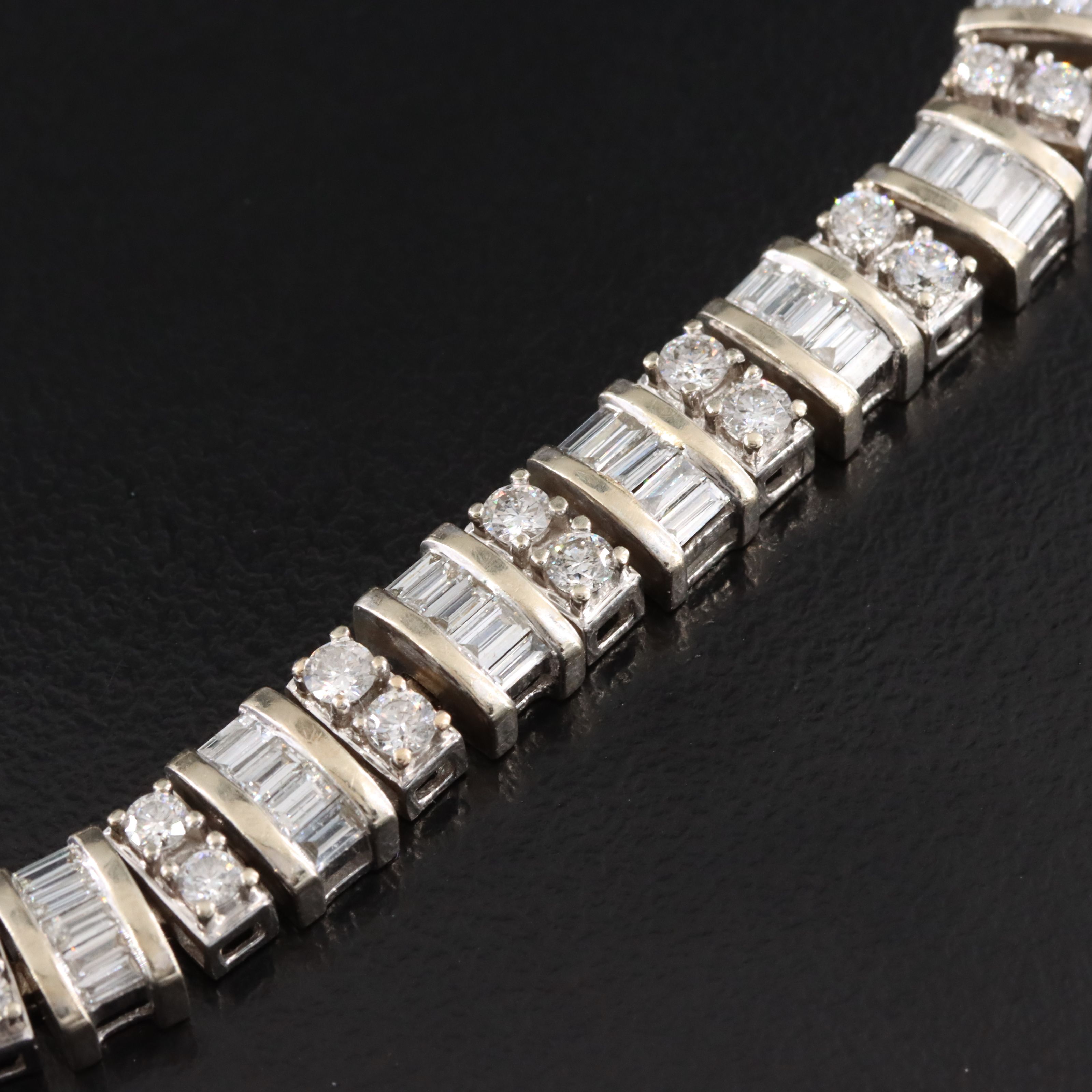 14K 5.90 CTW Diamond Bracelet