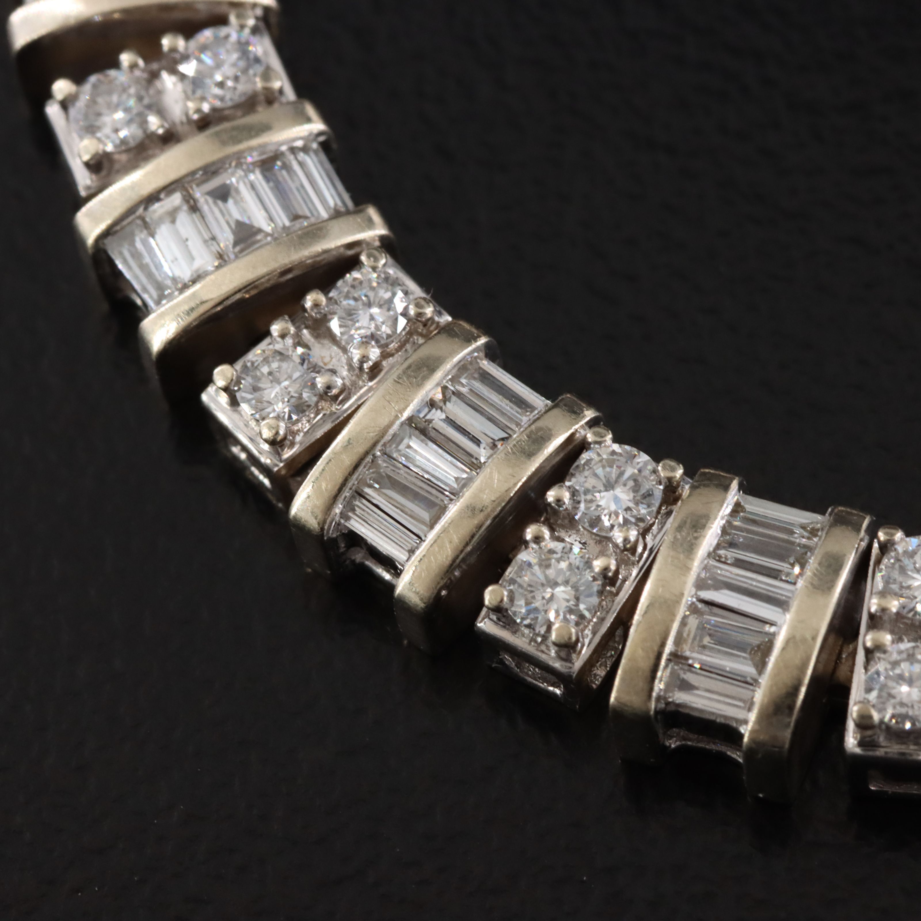 14K 5.90 CTW Diamond Bracelet
