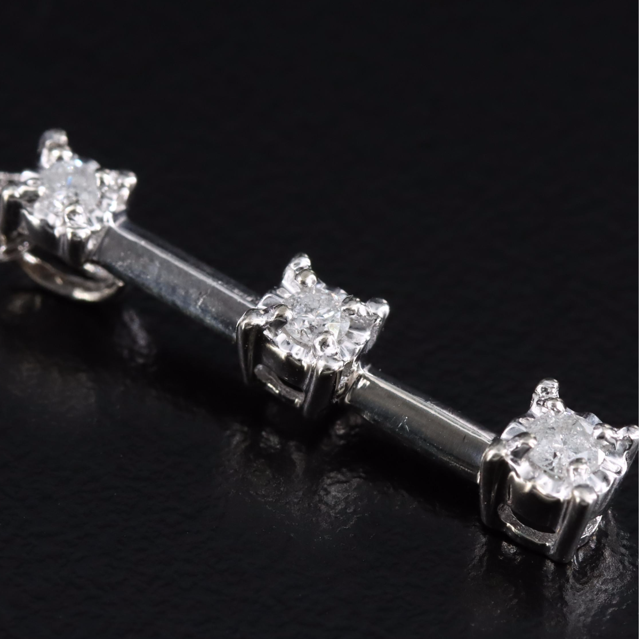 10K 0.15 CTW Diamond Pendant on 14K Chain