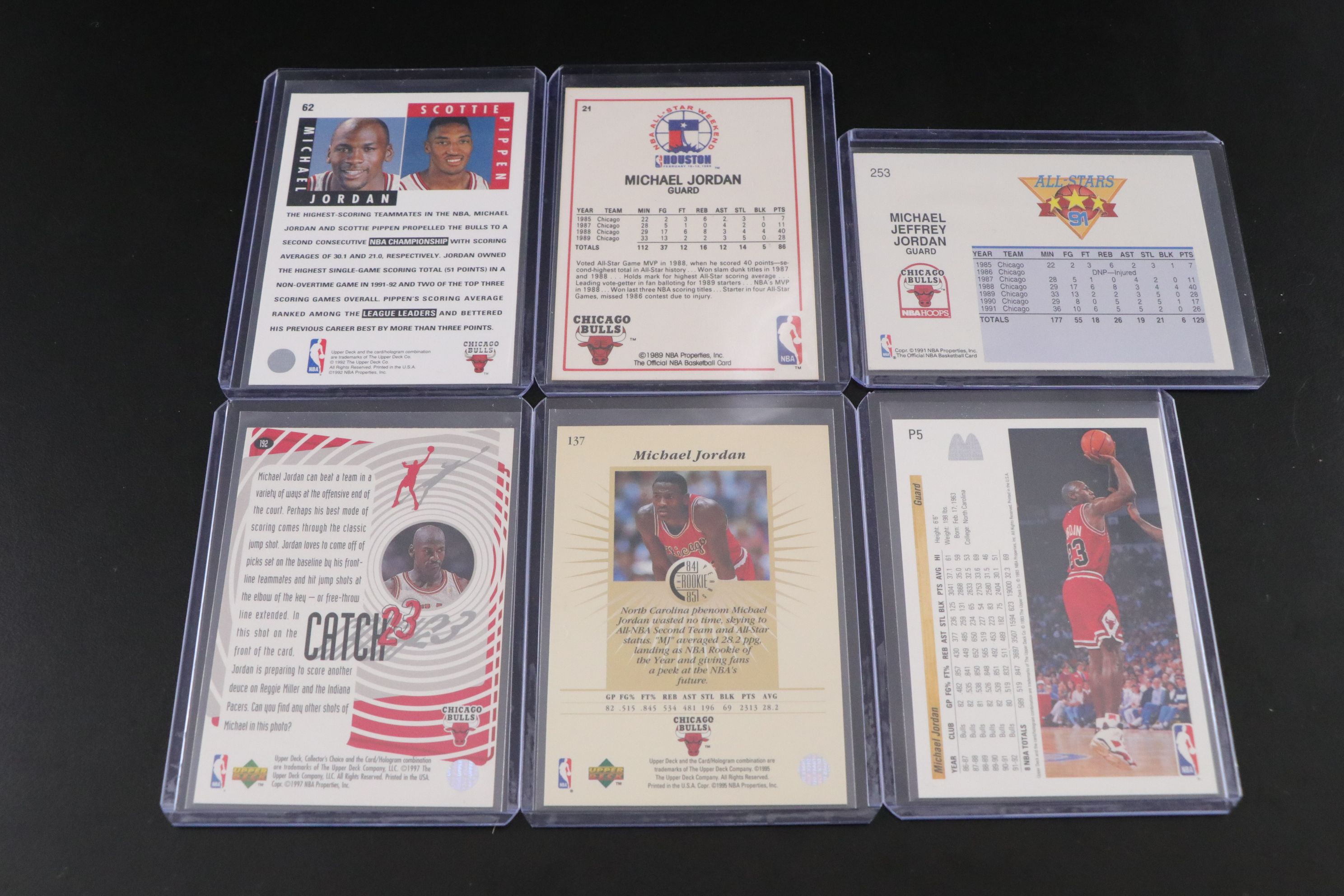 Michael Jordan NBA Trading Card Collection, 1989–1997
