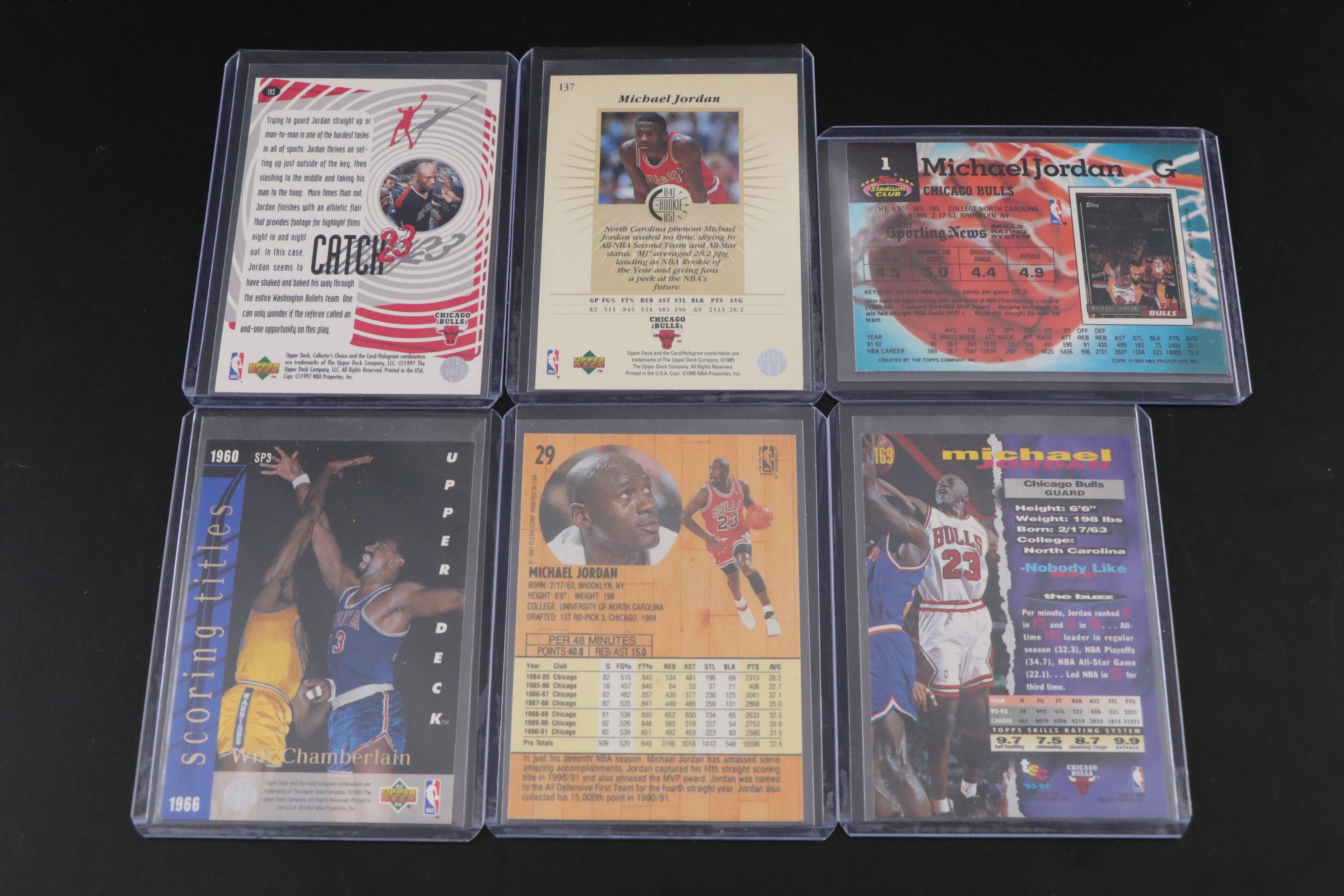 Michael Jordan NBA Trading Card Collection, 1989–1997