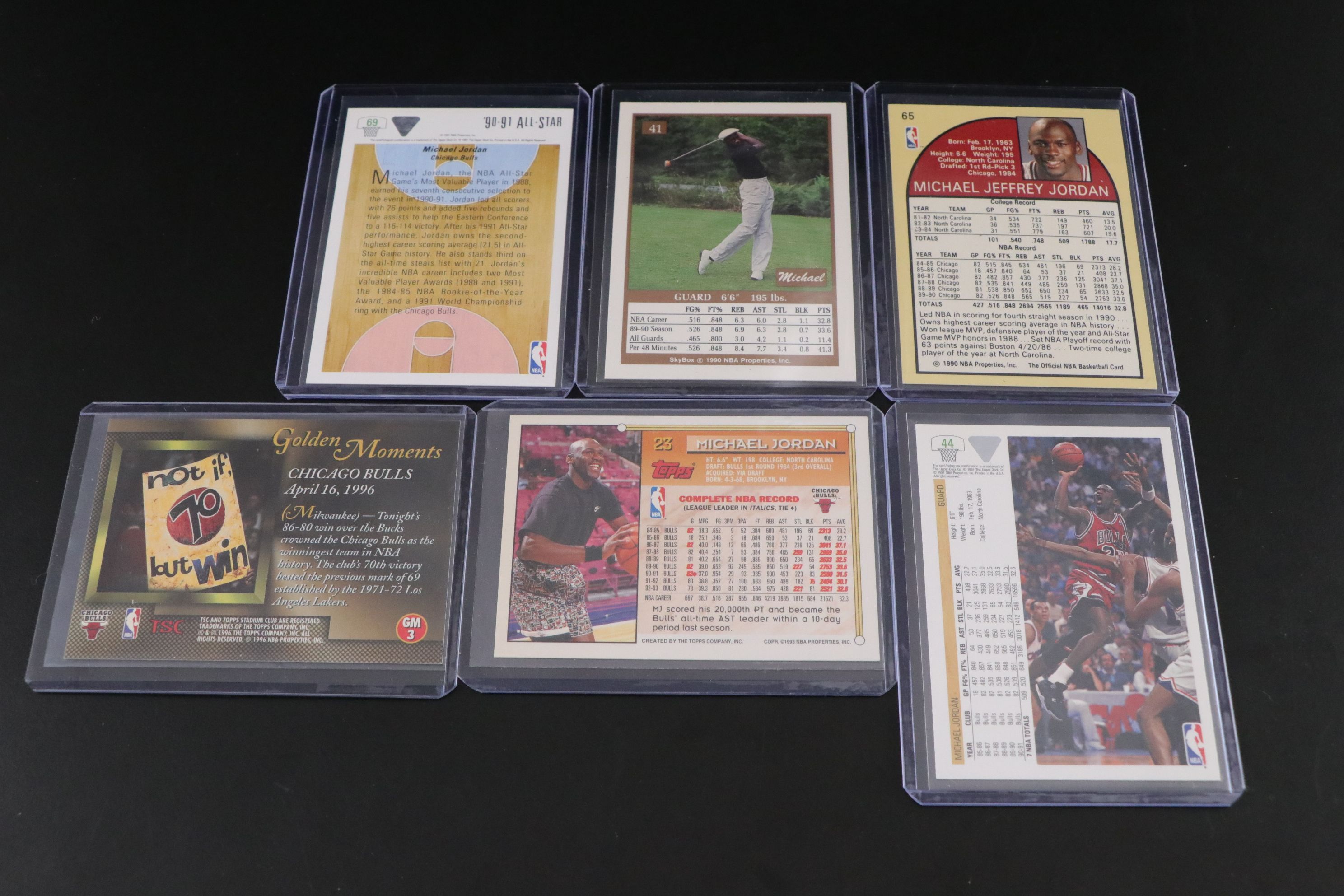 Michael Jordan NBA Trading Card Collection, 1989–1997