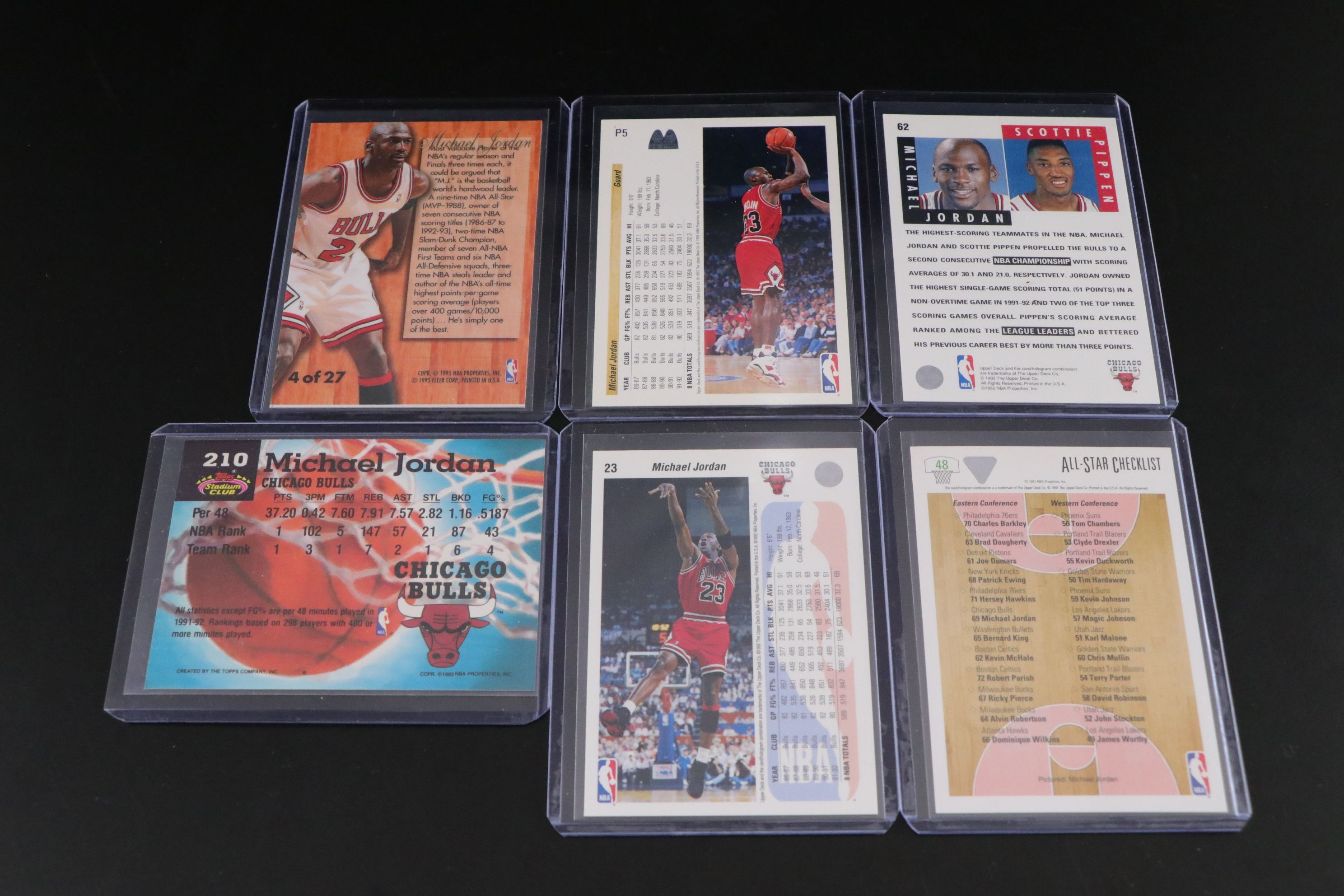 Michael Jordan NBA Trading Card Collection, 1989–1997