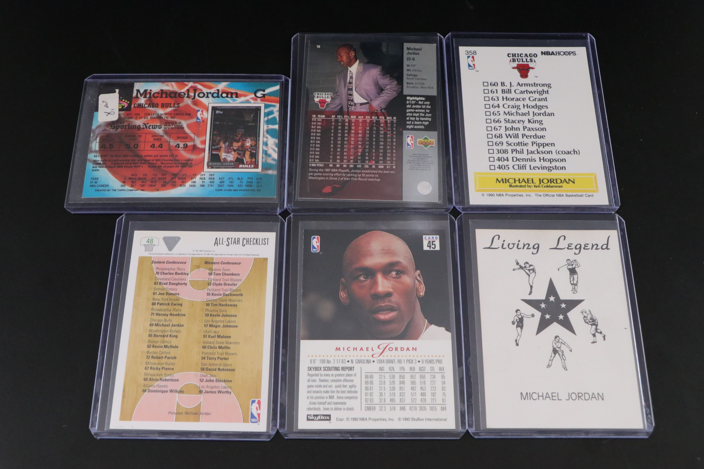 Michael Jordan NBA Trading Card Collection, 1989–1997