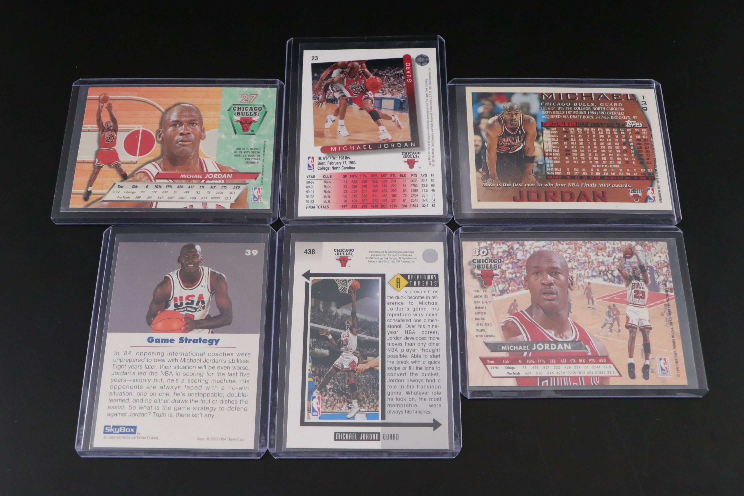 Michael Jordan NBA Trading Card Collection, 1989–1997
