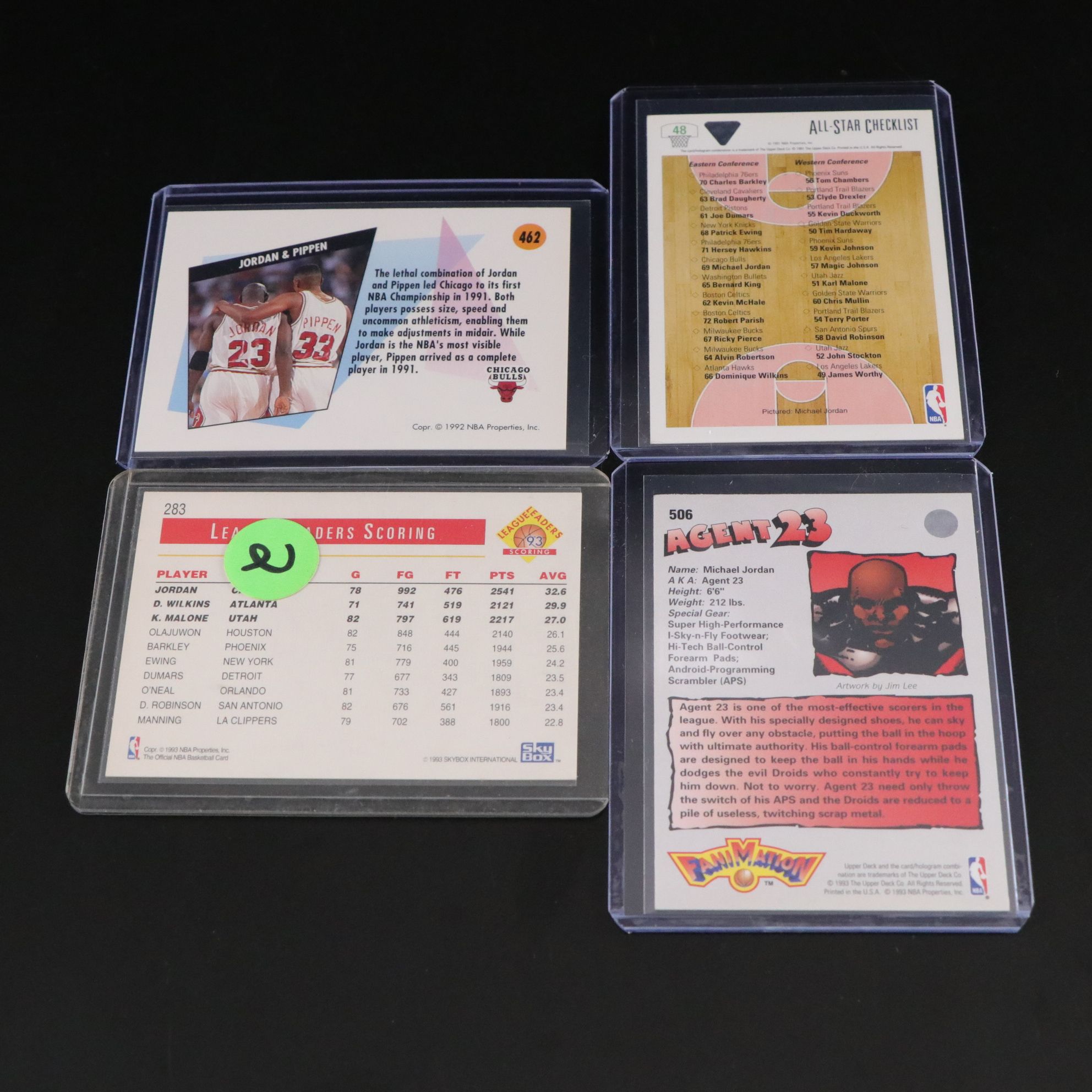 Michael Jordan NBA Trading Card Collection, 1989–1997