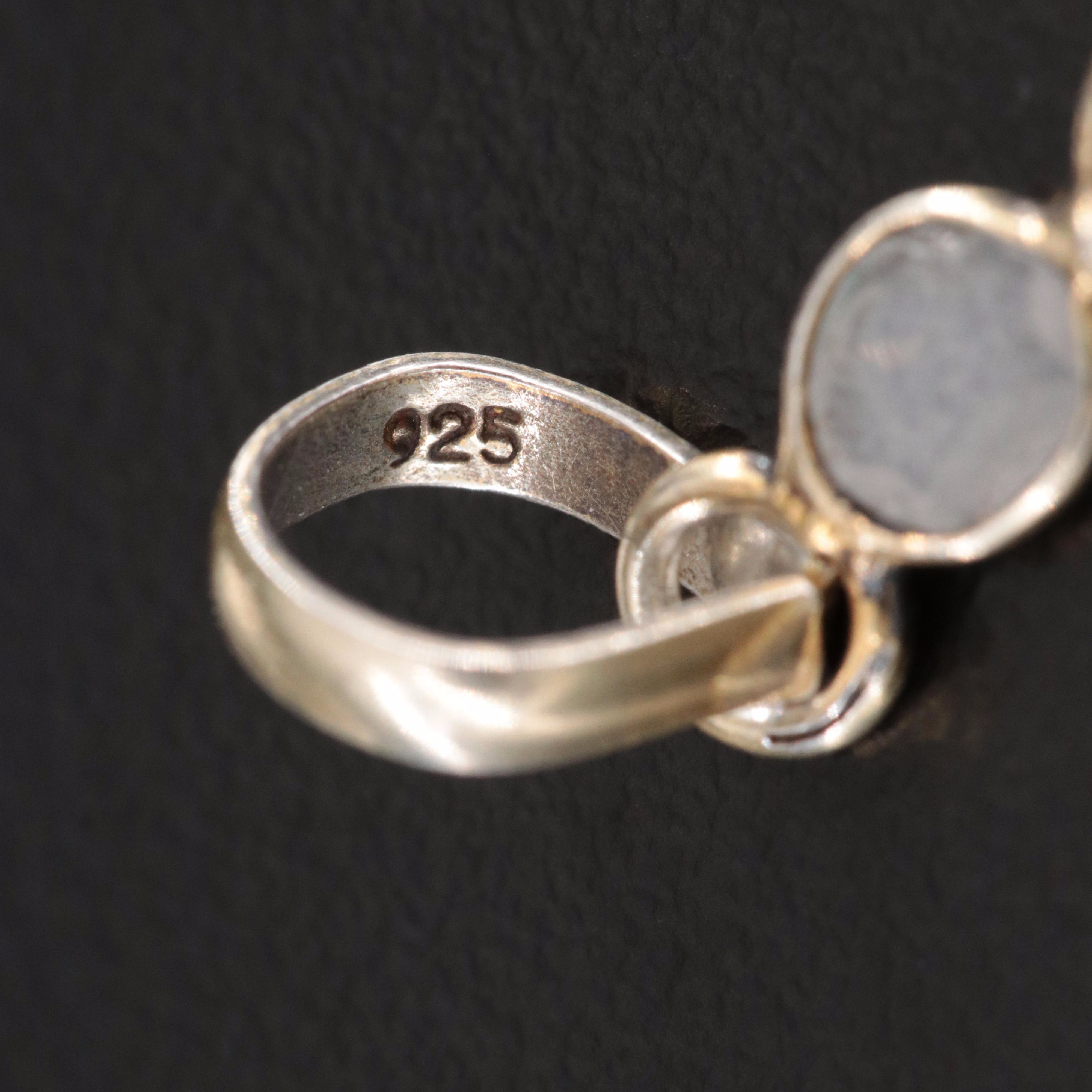 Sterling Diamond Cross Pendant