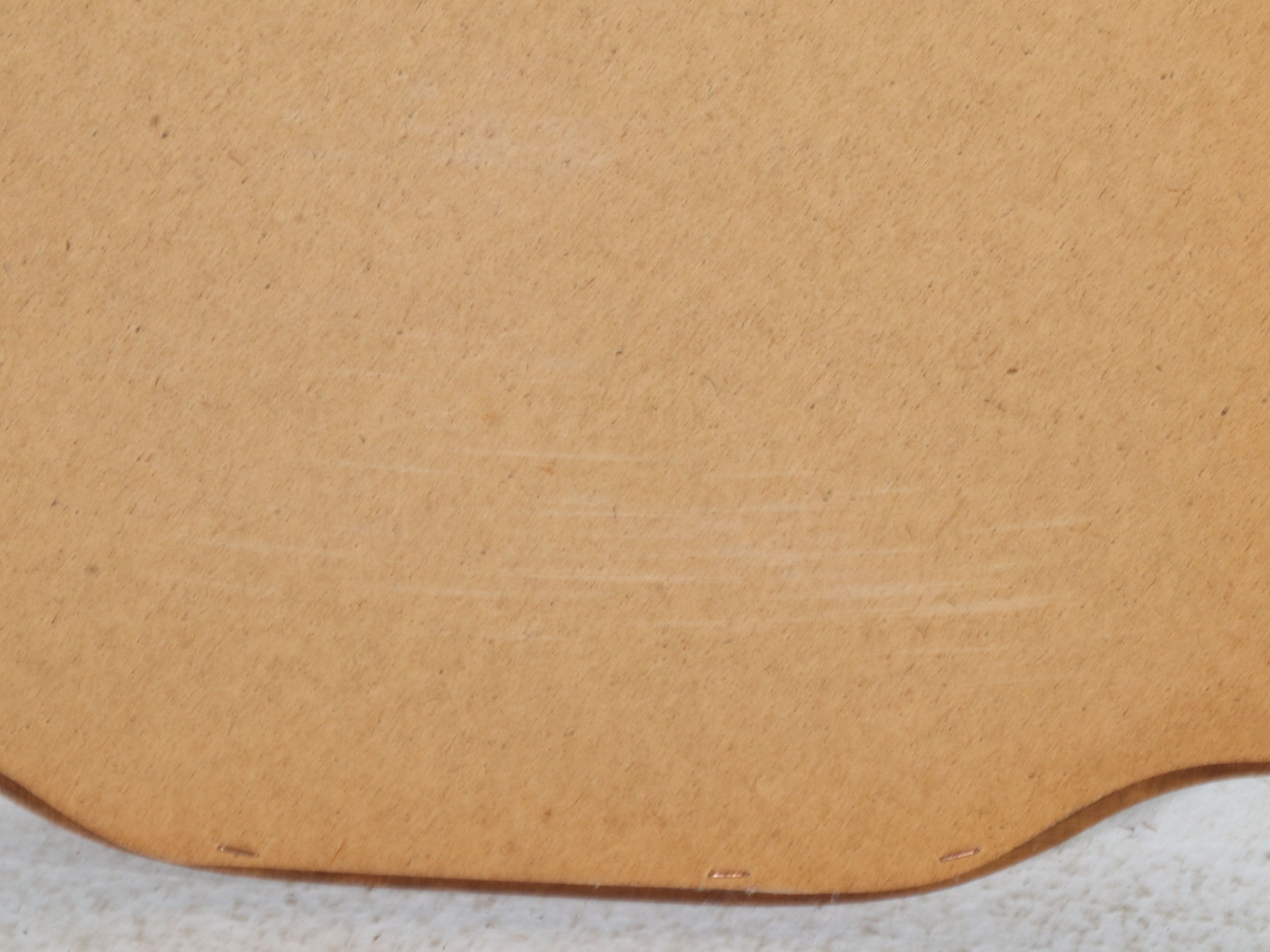 Butler Mediterranean Style Maple Console Cabinet with Mirror, 1960s