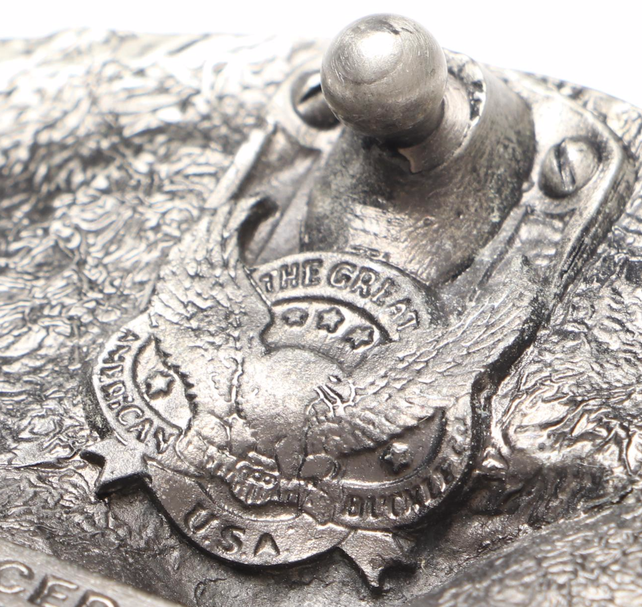 Smoky Mountain Knife Works "Red Ryder" Belt Buckle with Folding Knife