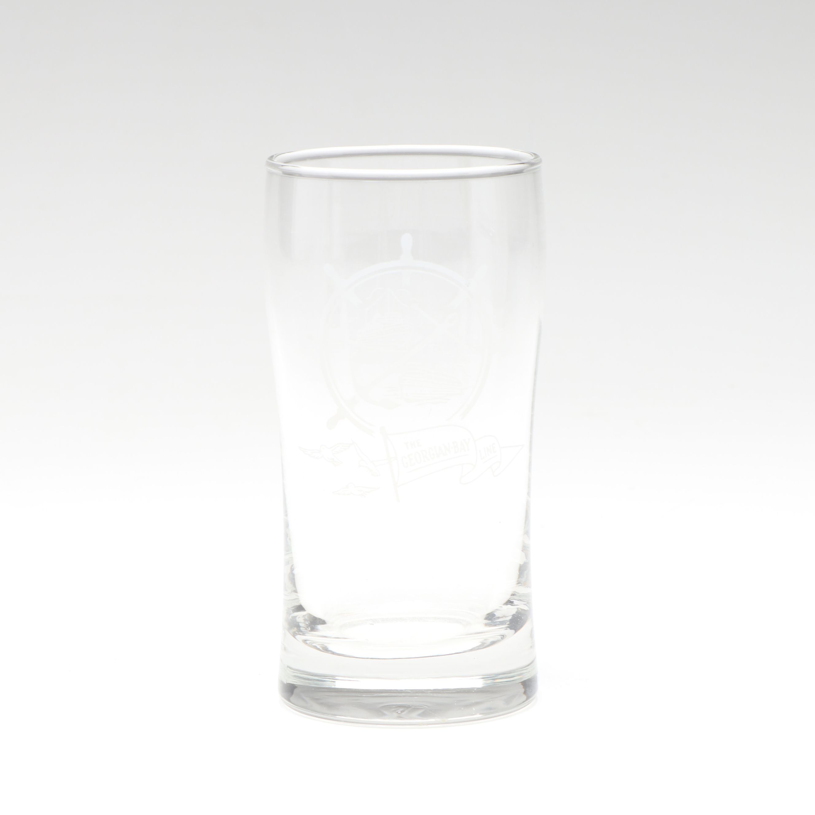 Georgian Bay Lines Silver Plate Coffee Pot with Table Lighter and Cup