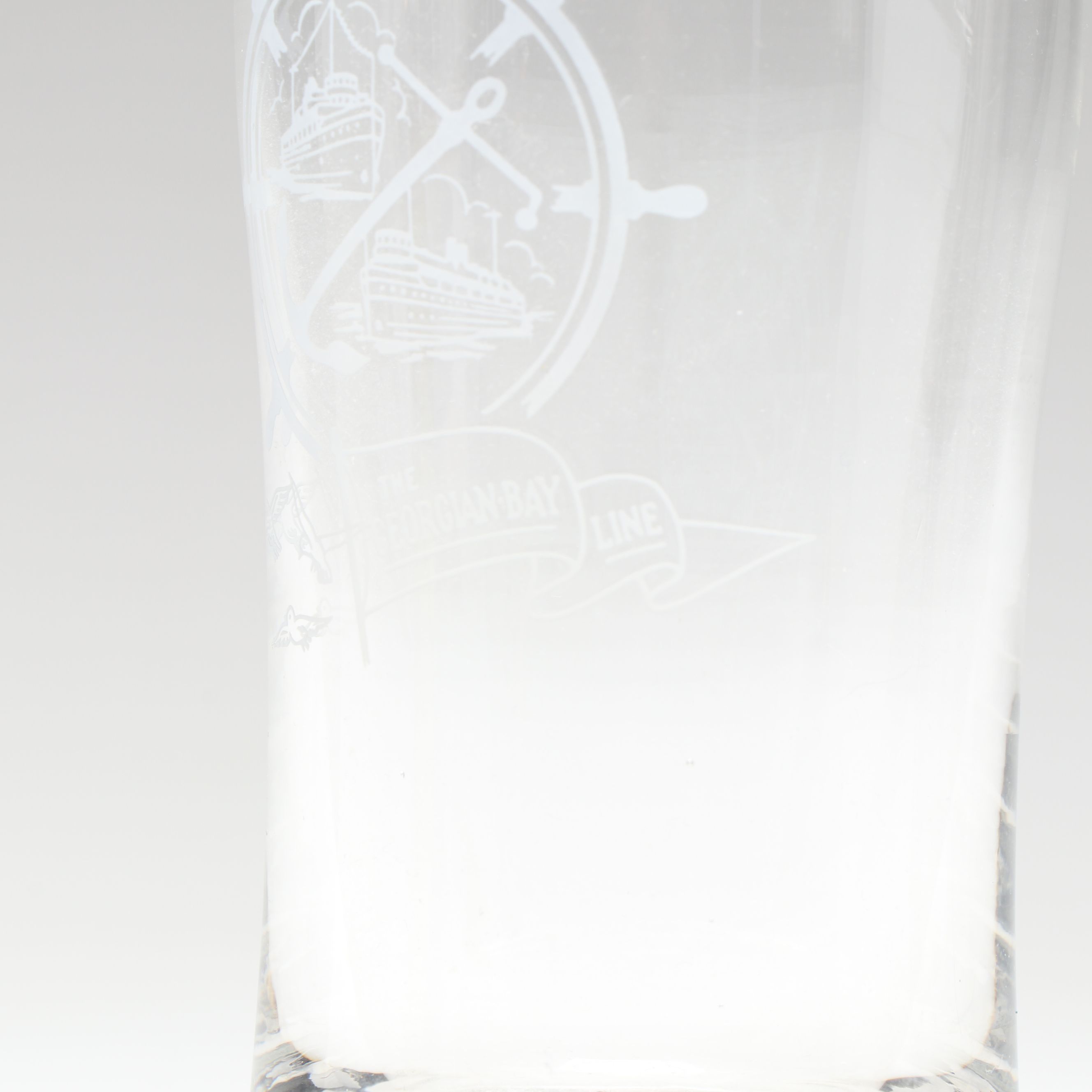 Georgian Bay Lines Silver Plate Coffee Pot with Table Lighter and Cup