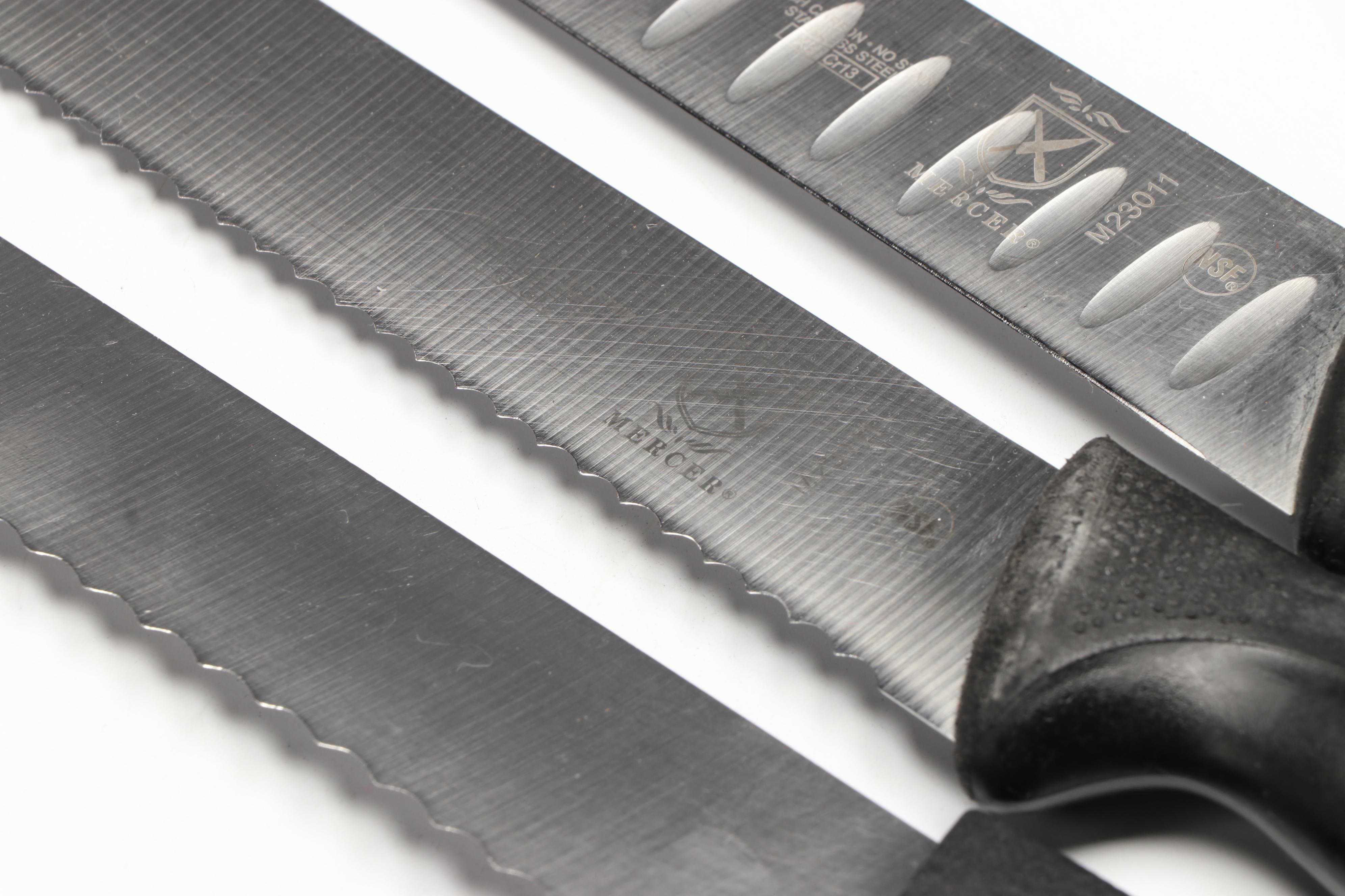 Mercer Professional Chef Knives with "Love Brunch" Cookbook