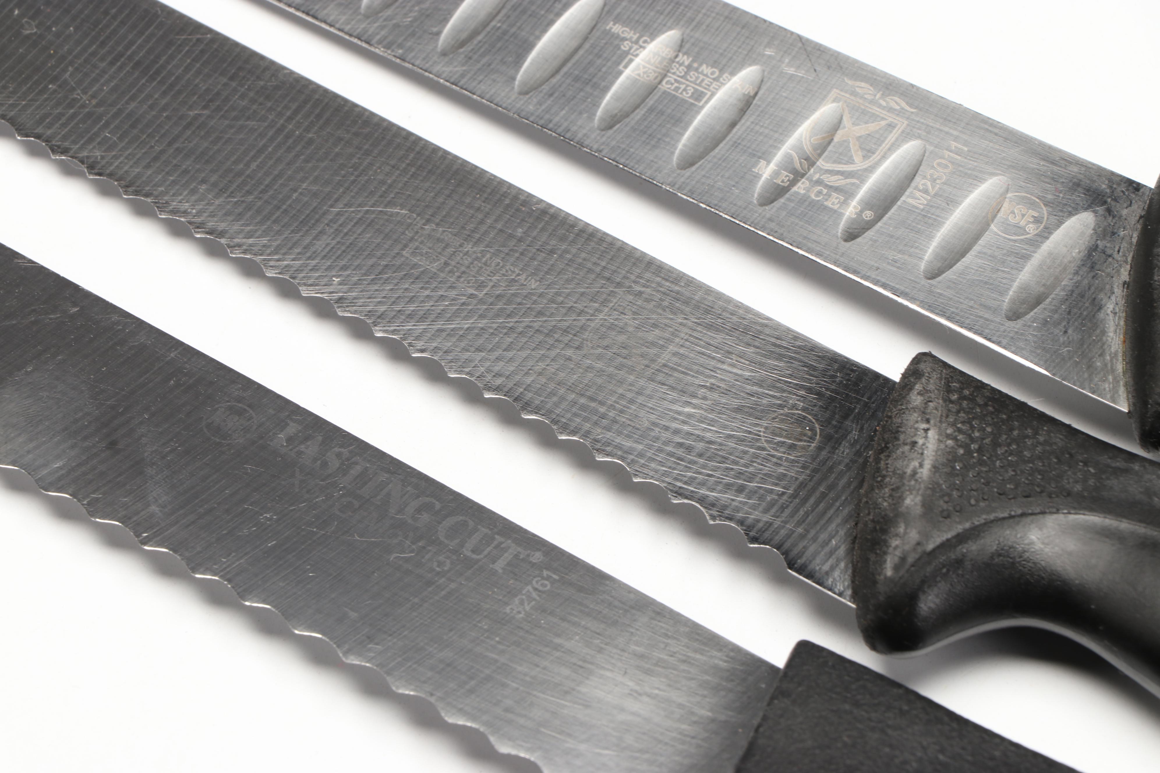 Mercer Professional Chef Knives with "Love Brunch" Cookbook