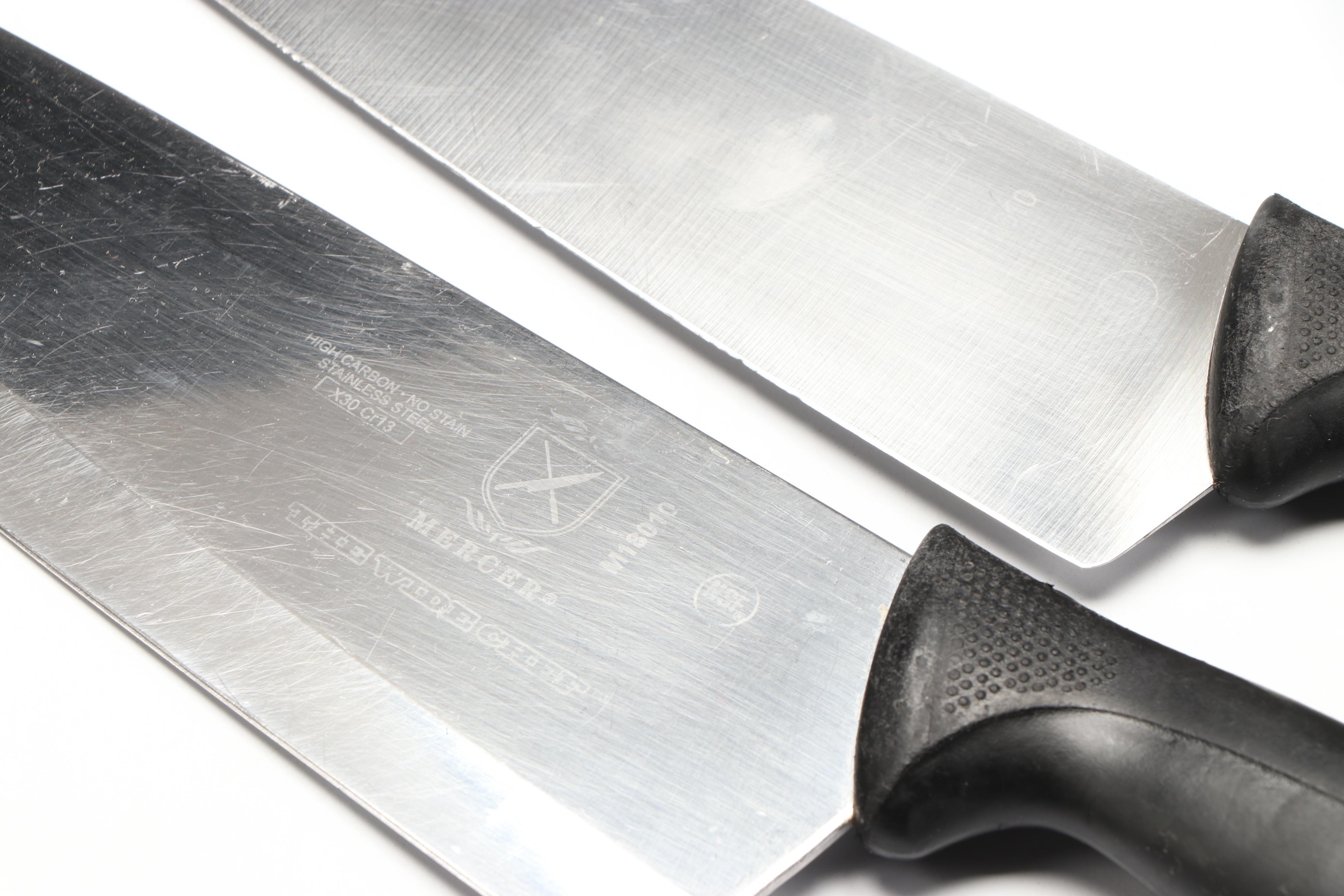 Mercer Professional Chef Knives with "Love Brunch" Cookbook